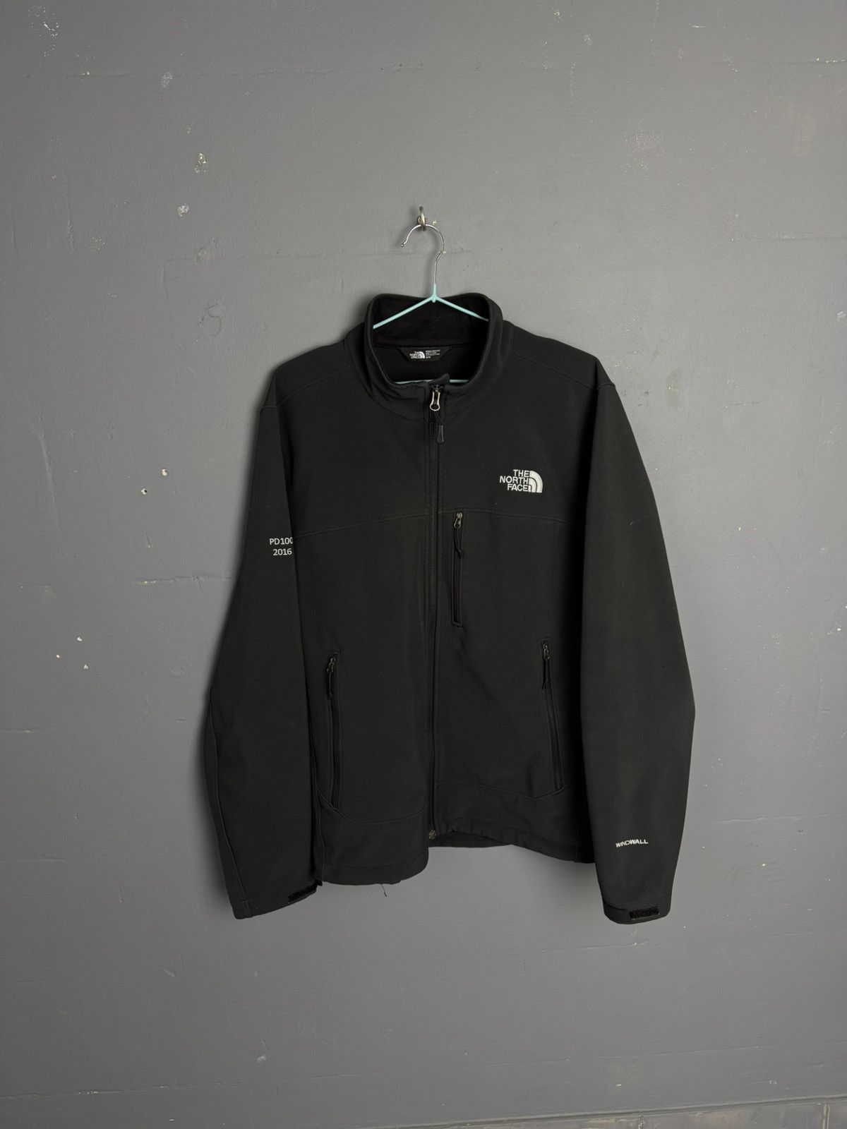 The North Face Vintage The North Face Soft Shell Fleece Jacket Black Size US M / EU 48-50 / 2 - 2 Thumbnail