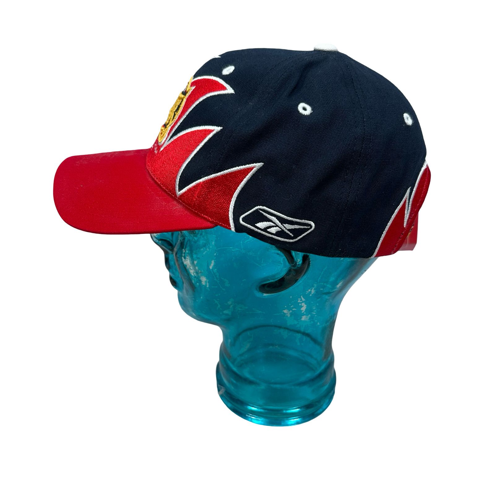 Reebok Vintage 2004 Reebok Super Bowl Patriots Hat Sharktooth Red Size ONE SIZE - 3 Thumbnail