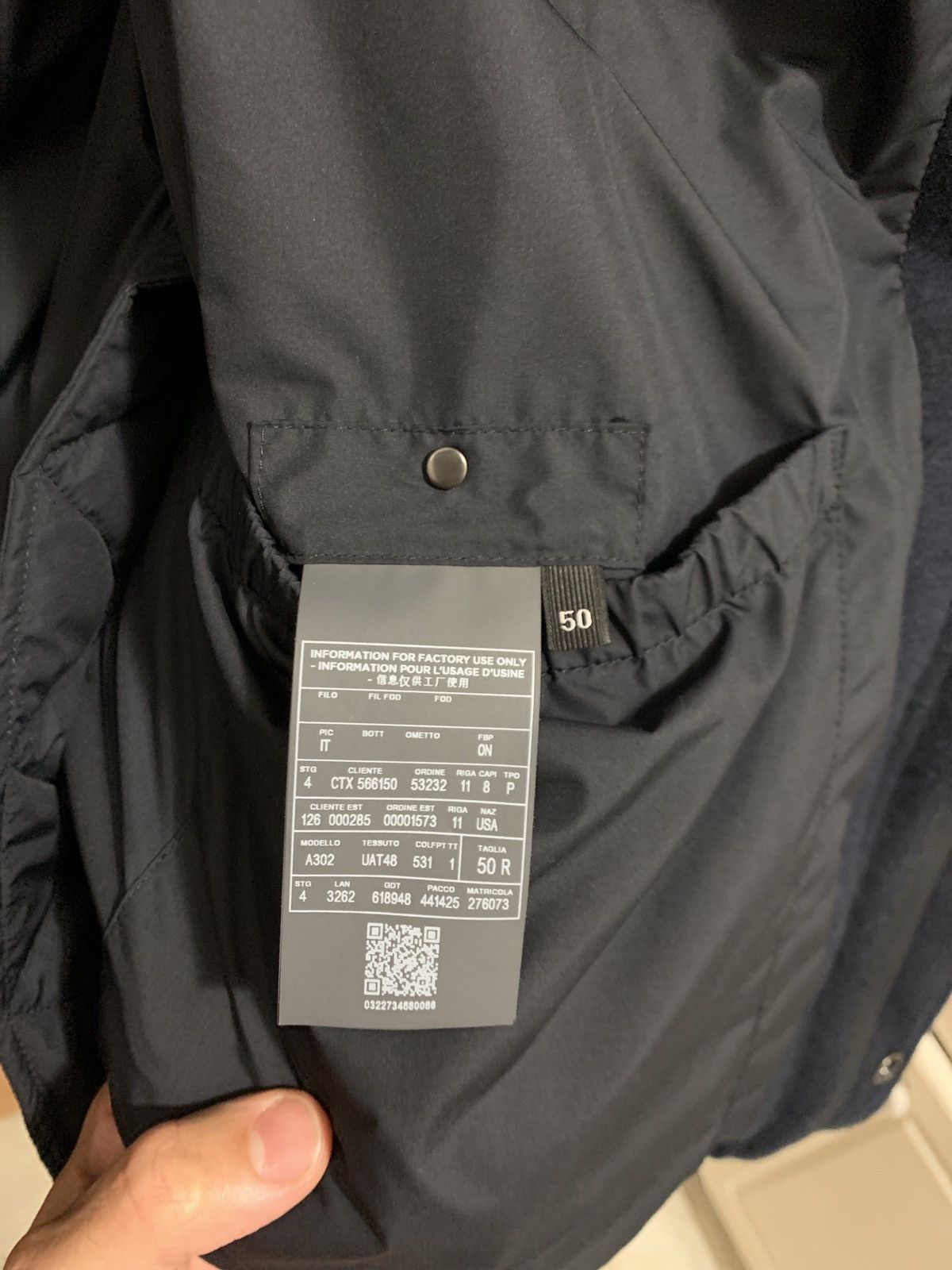 Z Zegna ZEGNA OASI CASHMERE PARKA Size US M / EU 48-50 / 2 - 4 Thumbnail