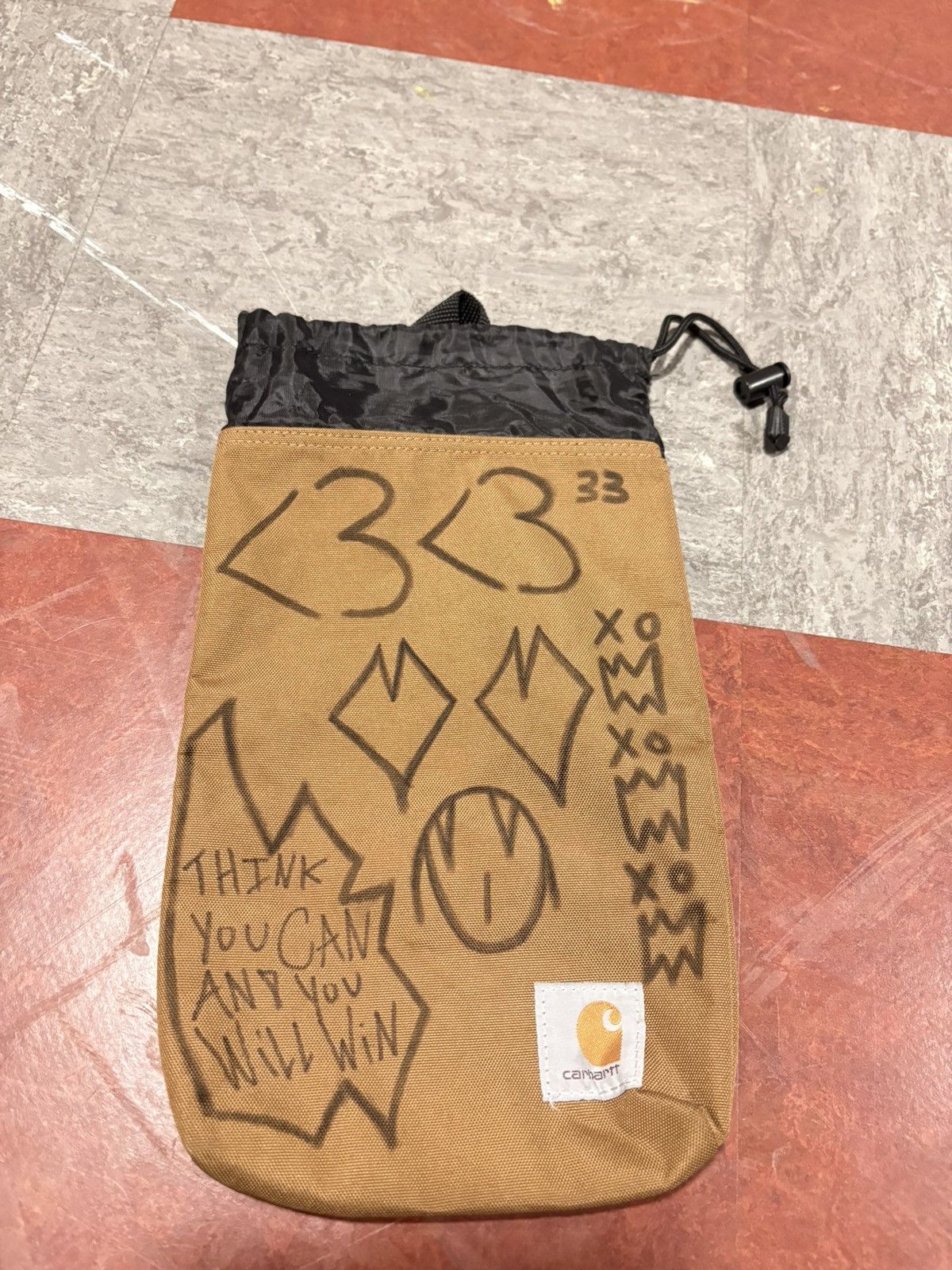 Carhartt R7PZI — 1/1 Custom Carhartt Canvas Bag. Size ONE SIZE - 1 Thumbnail