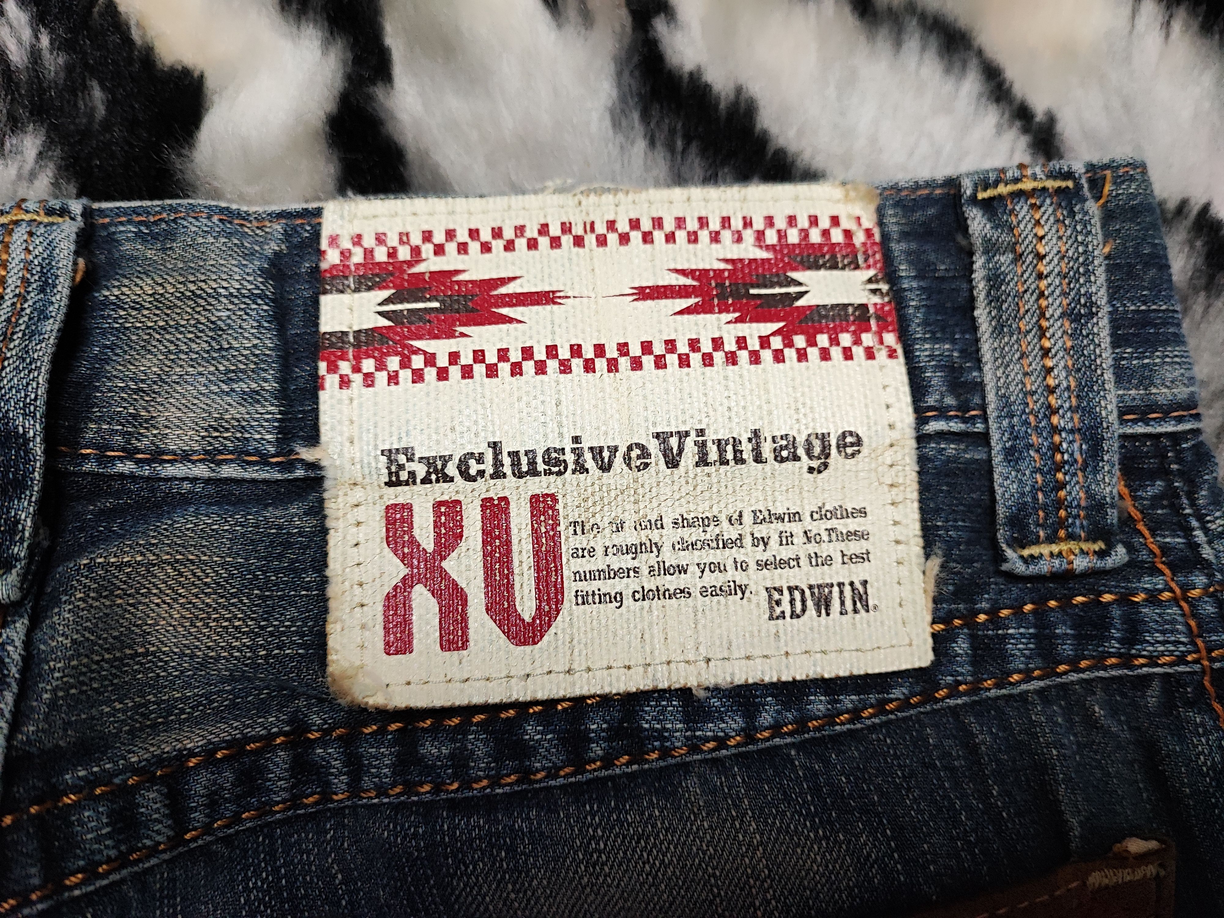 Edwin Edwin XV Vintage Rusty Distress Faded Size US 28 / EU 44 - 17 Thumbnail