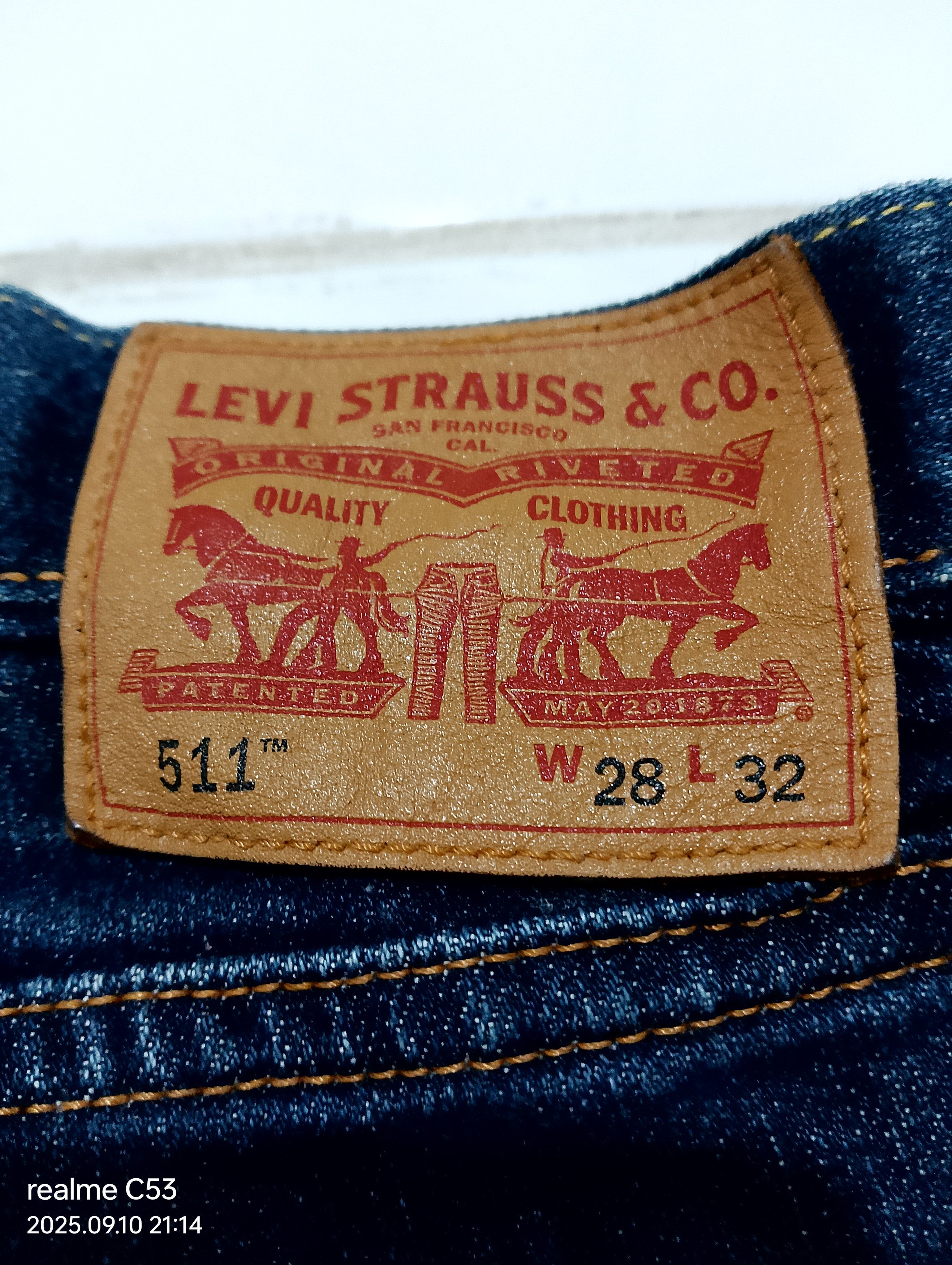 Levi's Jeans selvedge Levi's 511 original Size US 28 / EU 44 - 12 Thumbnail