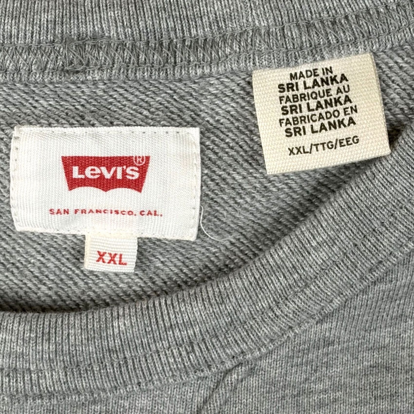 Levi's VINTAGE? No — Levis MLB Kansas City Royals Sweatshirt Mens 2XL Gray Raglan Pullover Crewneck Size US XXL / EU 58 / 5 - 6 Thumbnail