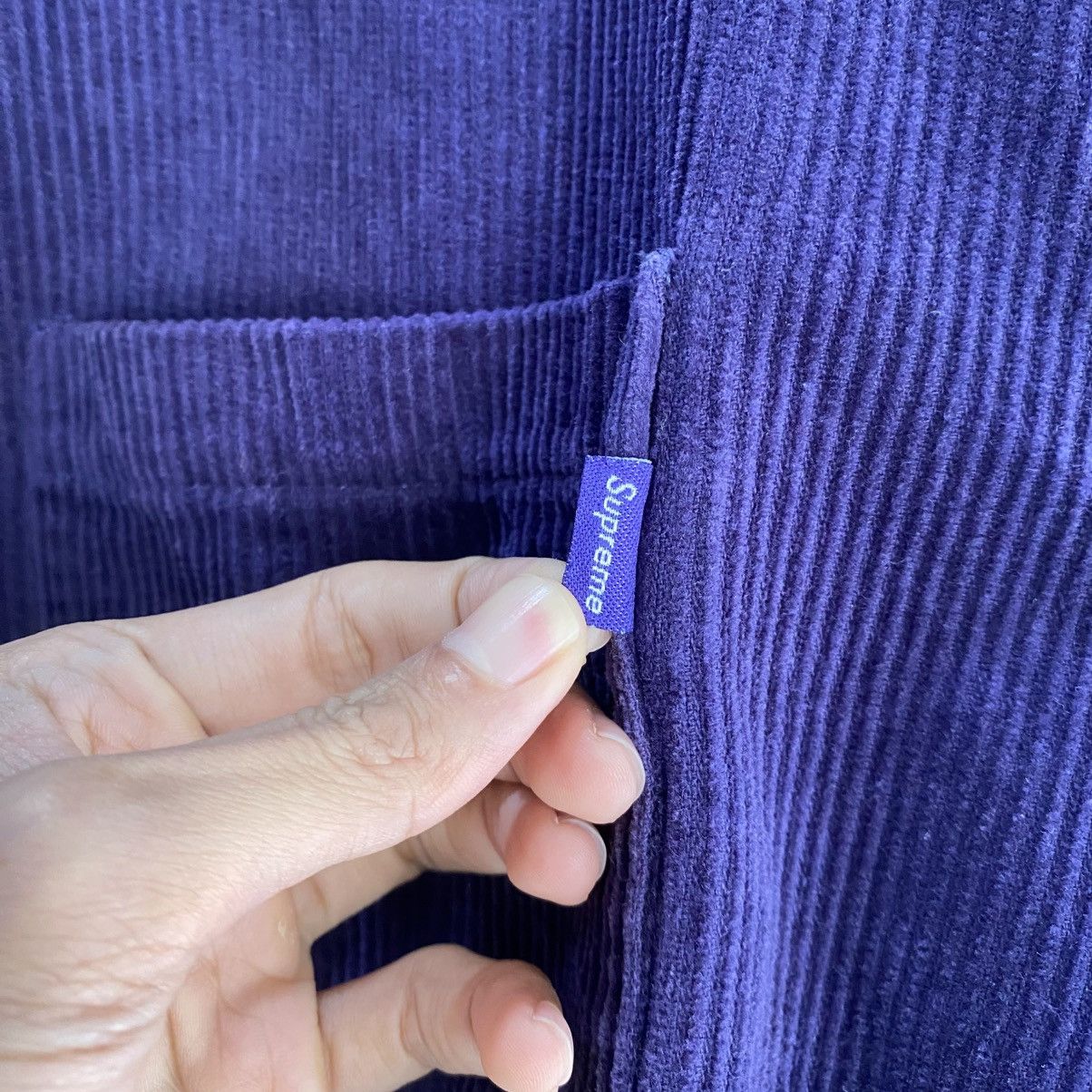 Supreme Supreme SS17 Hooded Color Blocked Corduroy Shirt Size US M / EU 48-50 / 2 - 7 Thumbnail