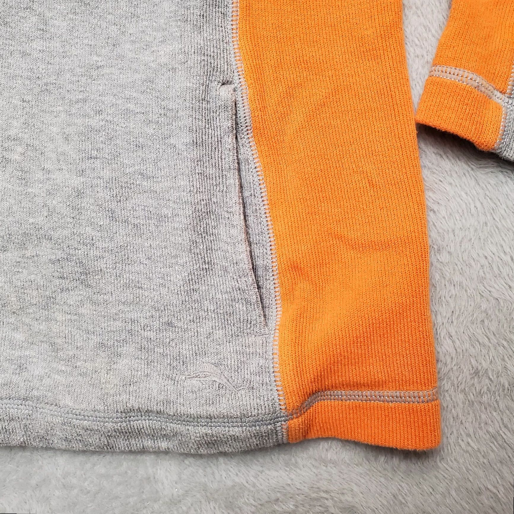 Tommy Bahama Tommy Bahama Sweater Women XL Orange Long Sleeve 1/2 Zip Pullover Knit Solid Embroidered Logo Casual Size XL / US 12-14 / IT 48-50 - 6 Thumbnail
