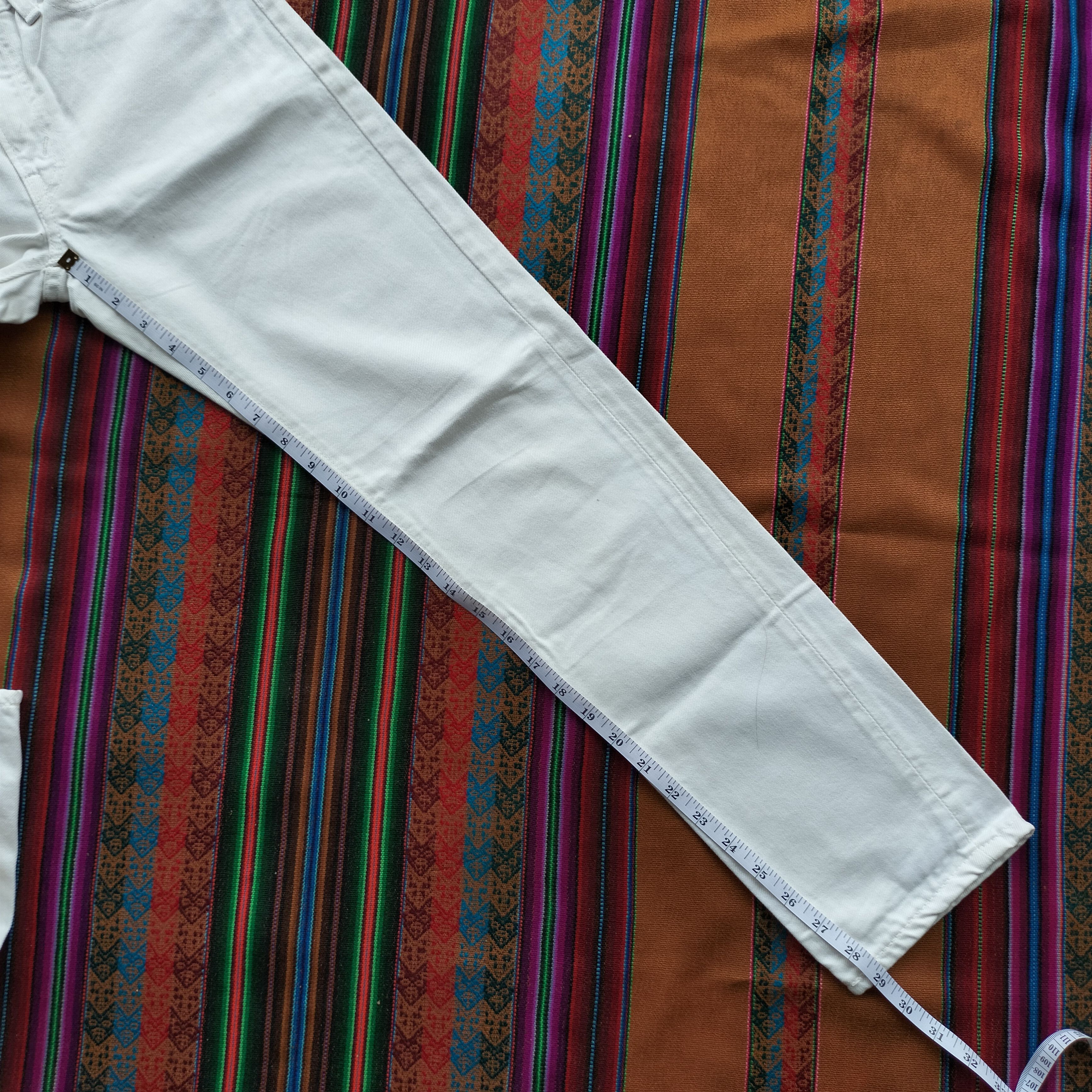 Orslow Orslow 107 white slim fit jeans Size US 29 - 18 Thumbnail