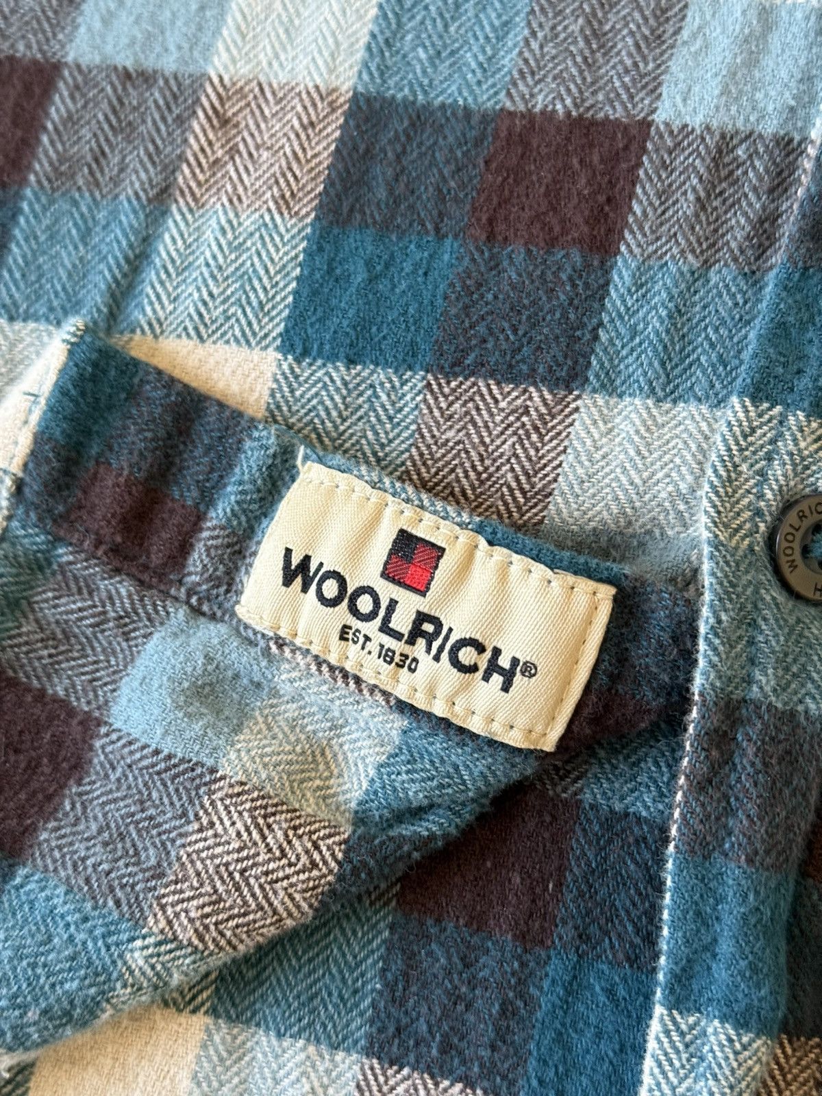 Woolrich Woolen Mills Woolrich Men’s Flannel Shirt 100% Cotton Size L Size US L / EU 52-54 / 3 - 9 Thumbnail
