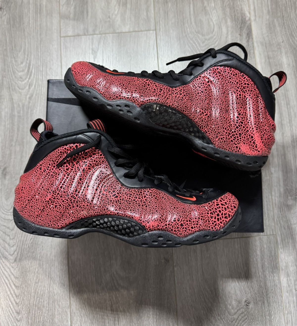 Nike Nike Air Foamposite One Cracked Lava Mens Shoes Sneakers Size US 10.5 / EU 43-44 - 1 Thumbnail