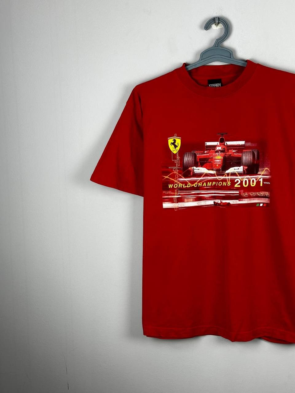 Ferrari Vintage 90s Formula 1 Ferrari T-shirt Size US L / EU 52-54 / 3 - 2 Thumbnail