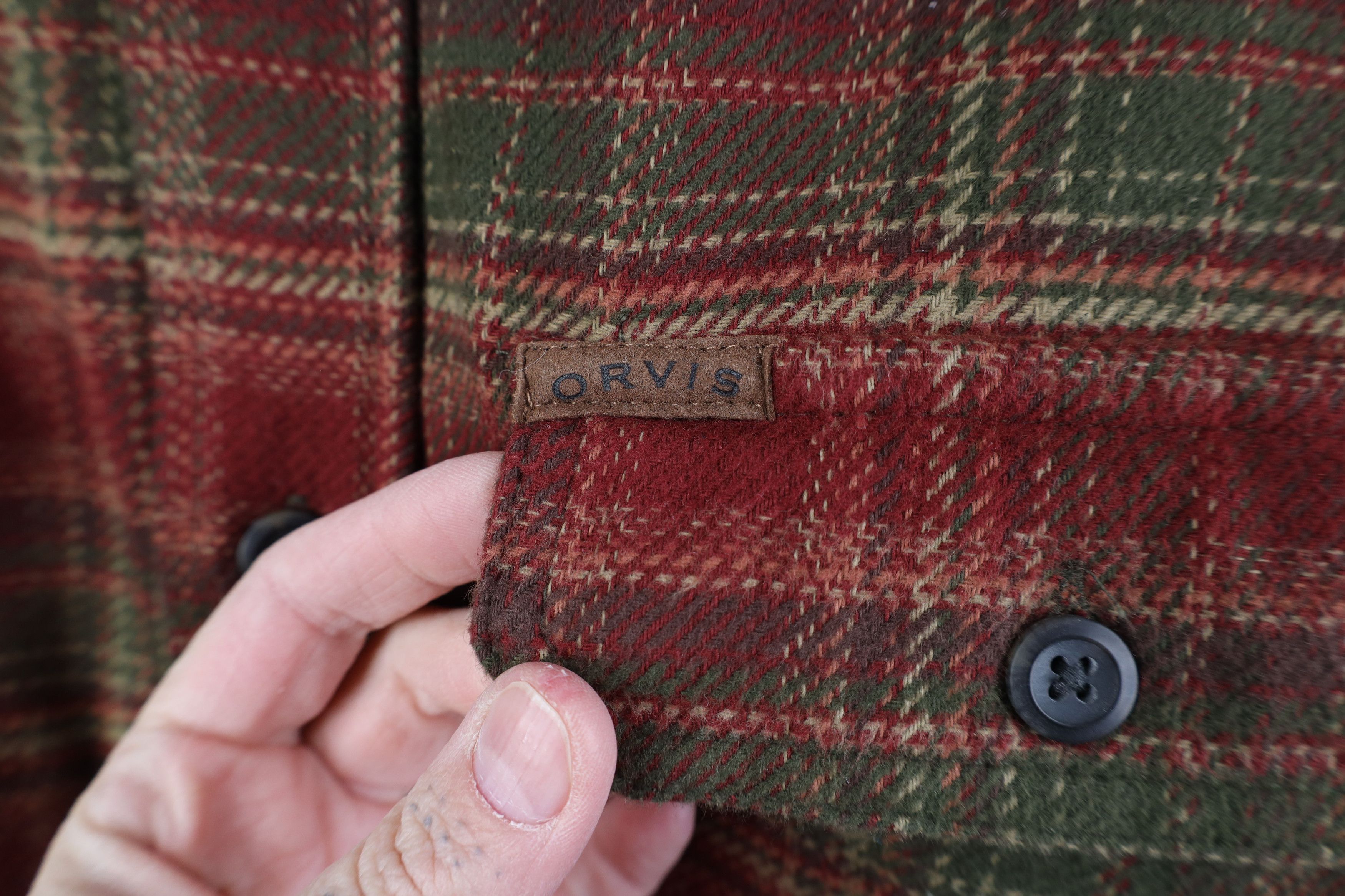 Orvis Vintage Orvis Heavyweight Button Shirt Jacket Jac Plaid Size US L / EU 52-54 / 3 - 4 Thumbnail