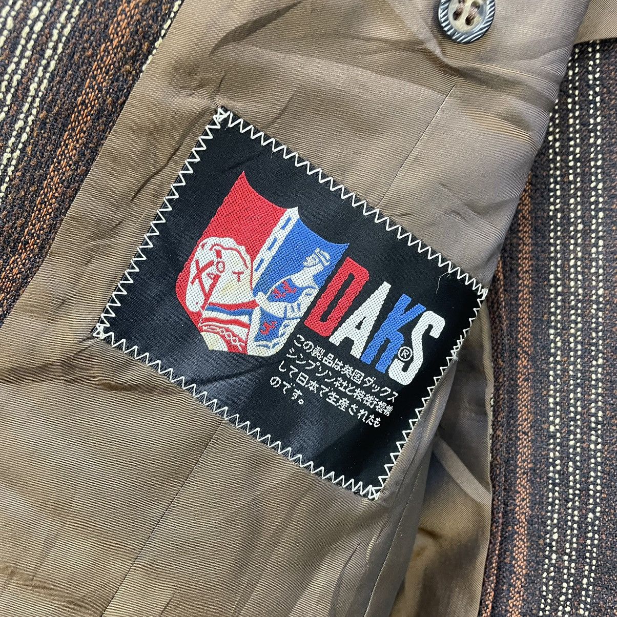 DAKS × Vintage Vintage Nice Design Daks London Stripe Jacket Size US S / EU 44-46 / 1 - 4 Thumbnail