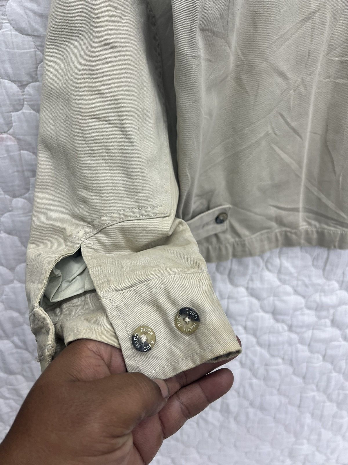 Hard Rock Cafe HARD ROCK CAFE GUAM BEIGE JACKET Size US M / EU 48-50 / 2 - 7 Thumbnail