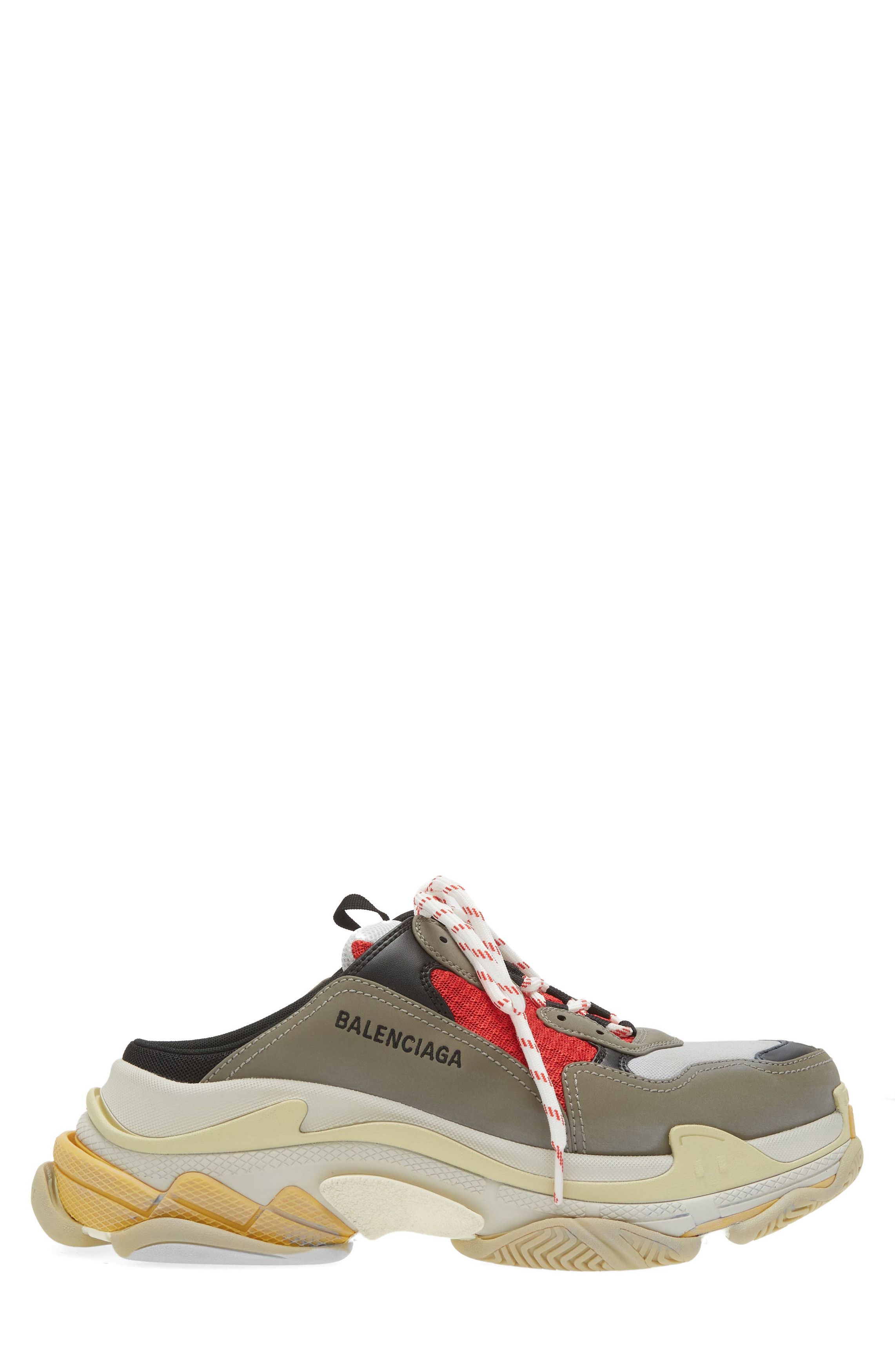 Balenciaga Triple S Mule Sneakers Multi Size US 10 / EU 43 - 1 Thumbnail