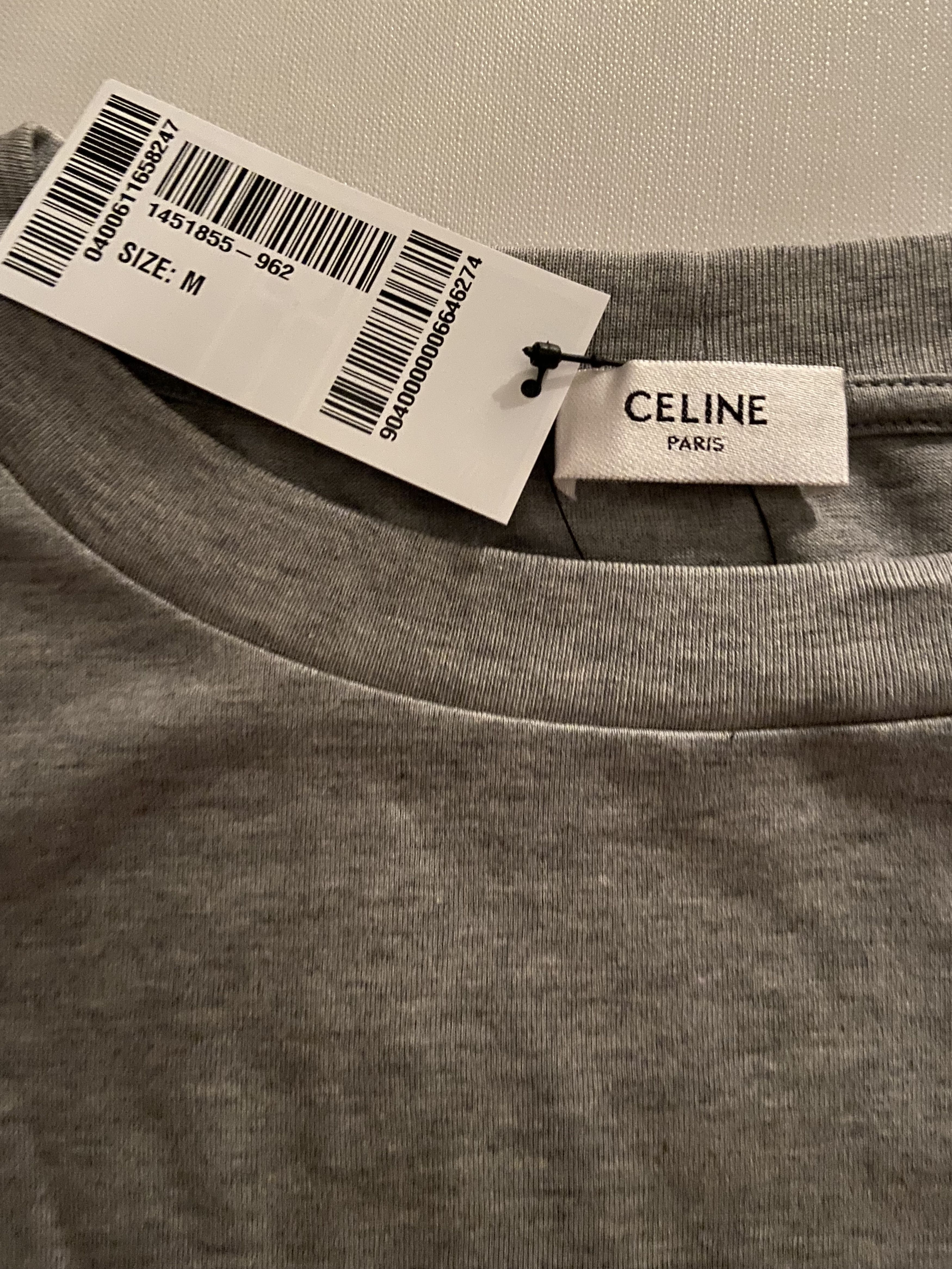 Celine New Celine US Flag Oversized T-Shirt Size US L / EU 52-54 / 3 - 6 Thumbnail