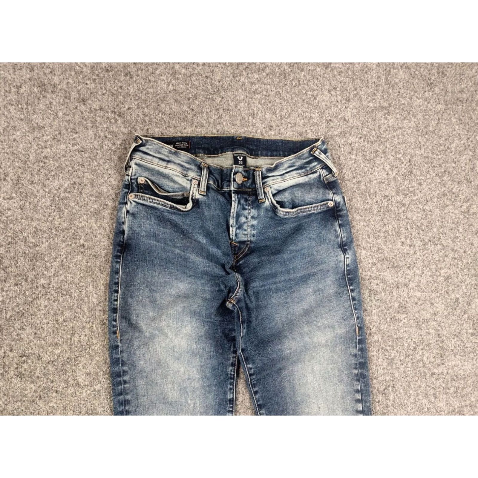 True Religion Vintage True Religion rocco jeans - Y2K Relaxed Straight Denim 5-Pocket Blue Mens Size 30 Size US 30 / EU 46 - 4 Thumbnail