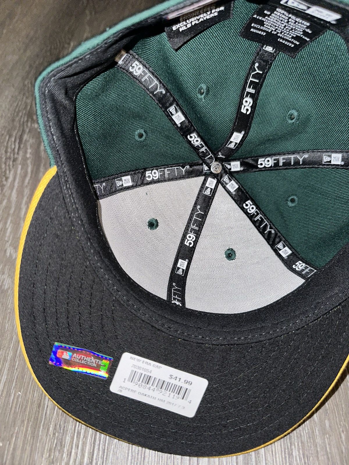 New Era MLB Oakland Athletics Fitted Size ONE SIZE - 2 Thumbnail