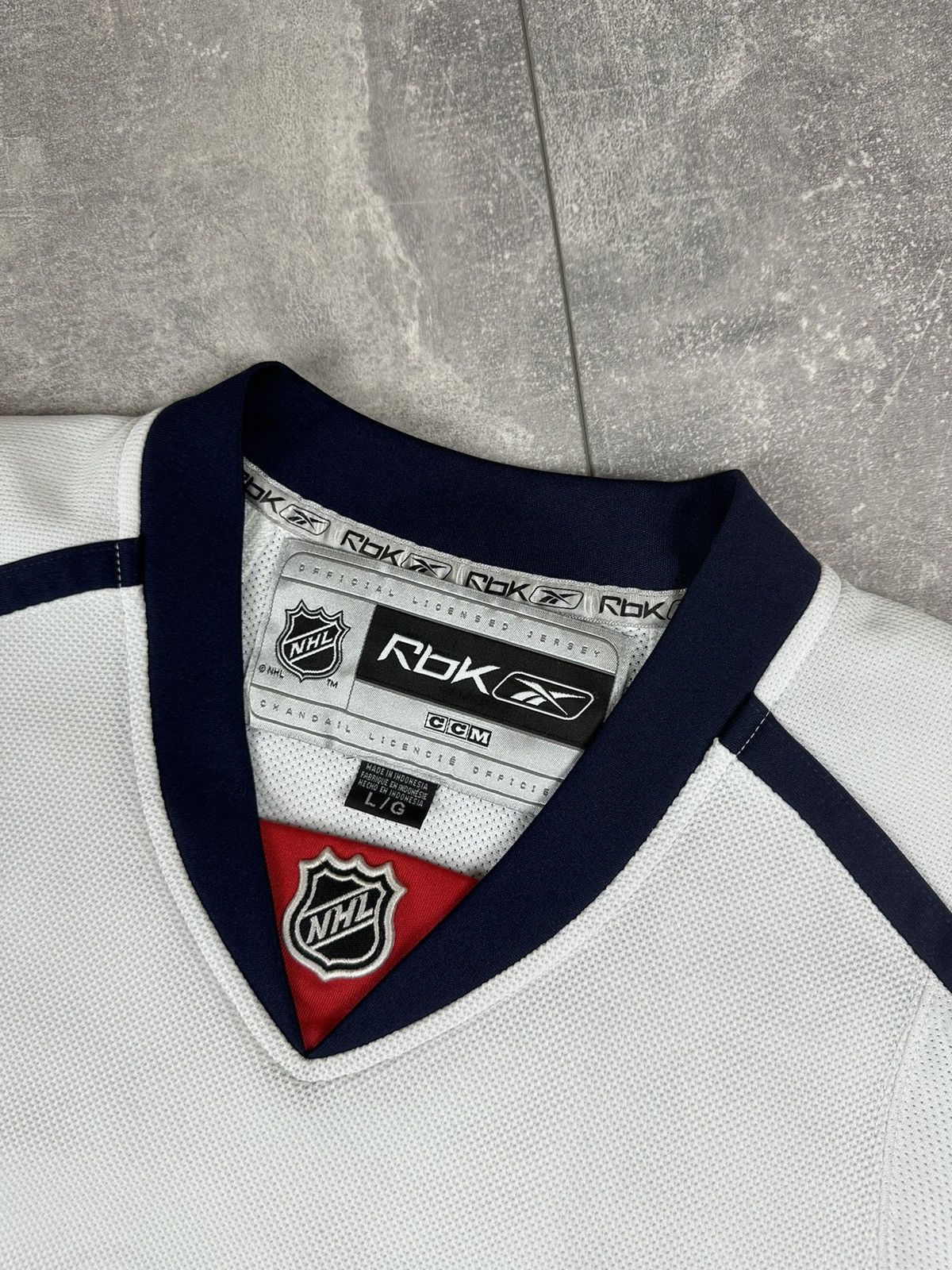 Reebok Reebok Washington Capitals CCM Ovechkin #8 NHL Hockey Jersey Size US L / EU 52-54 / 3 - 4 Thumbnail