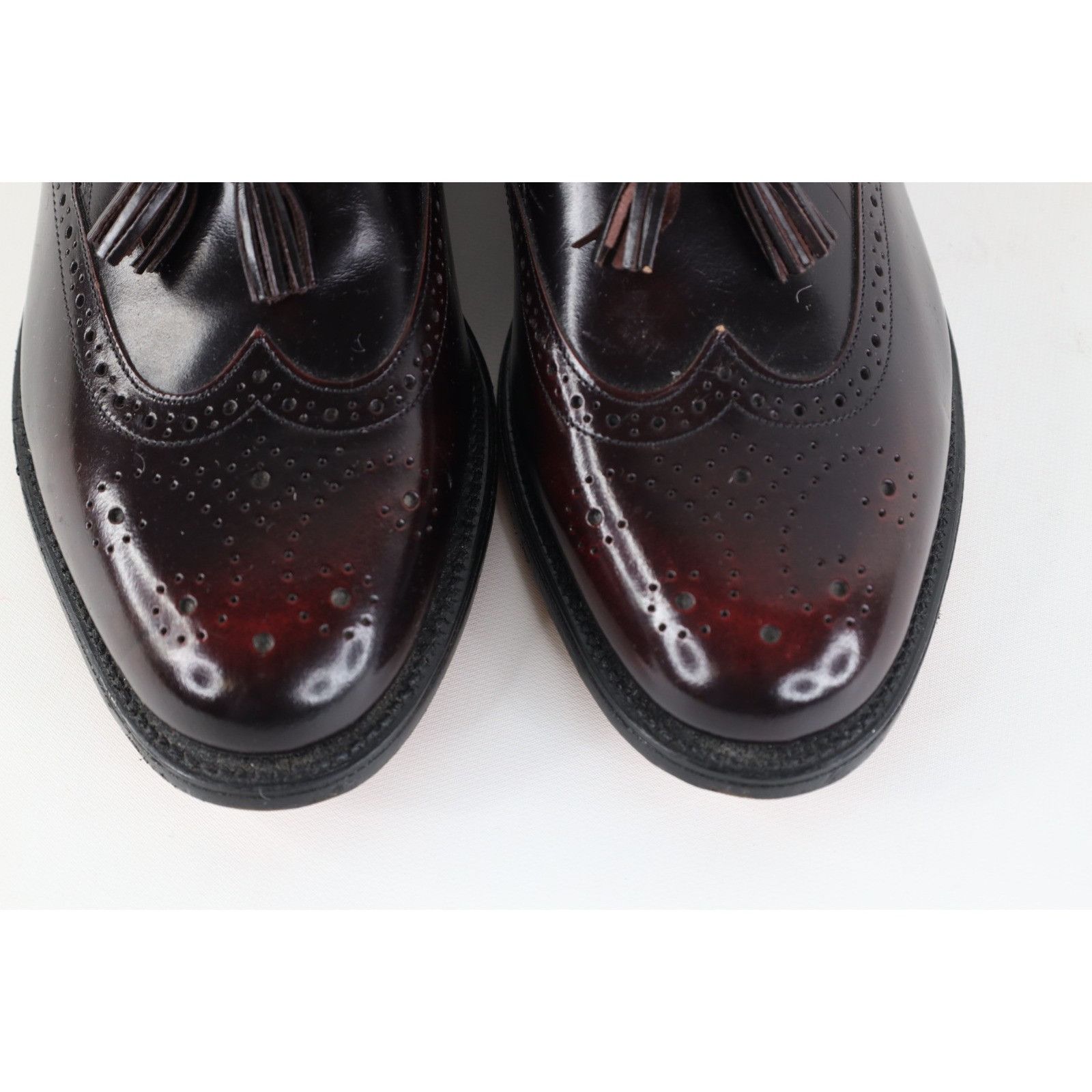 Vintage Vintage 70s Streetwear Leather Wingtips Tassel Loafers Shoes Size US 9.5 / EU 42-43 - 3 Thumbnail