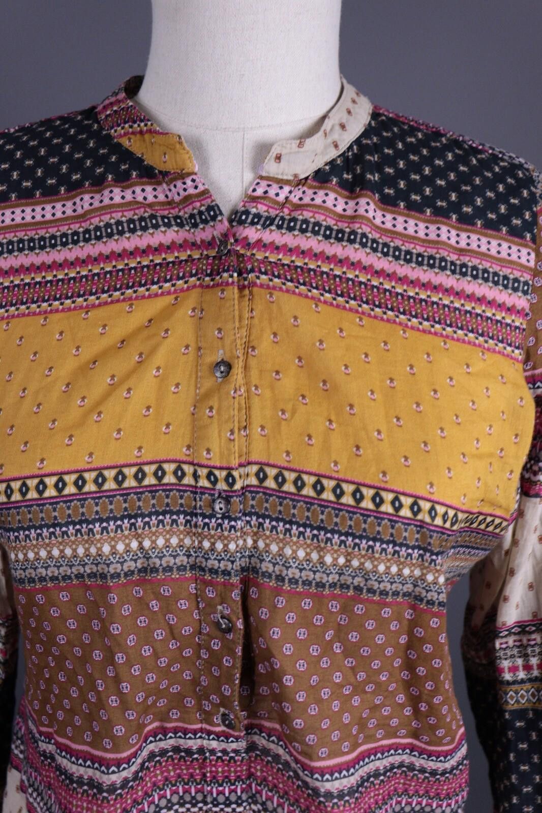 Designer Emily Van Den Bergh Multicolor Stripe Shirt Size 36 / S Size M / US 6-8 / IT 42-44 - 4 Thumbnail