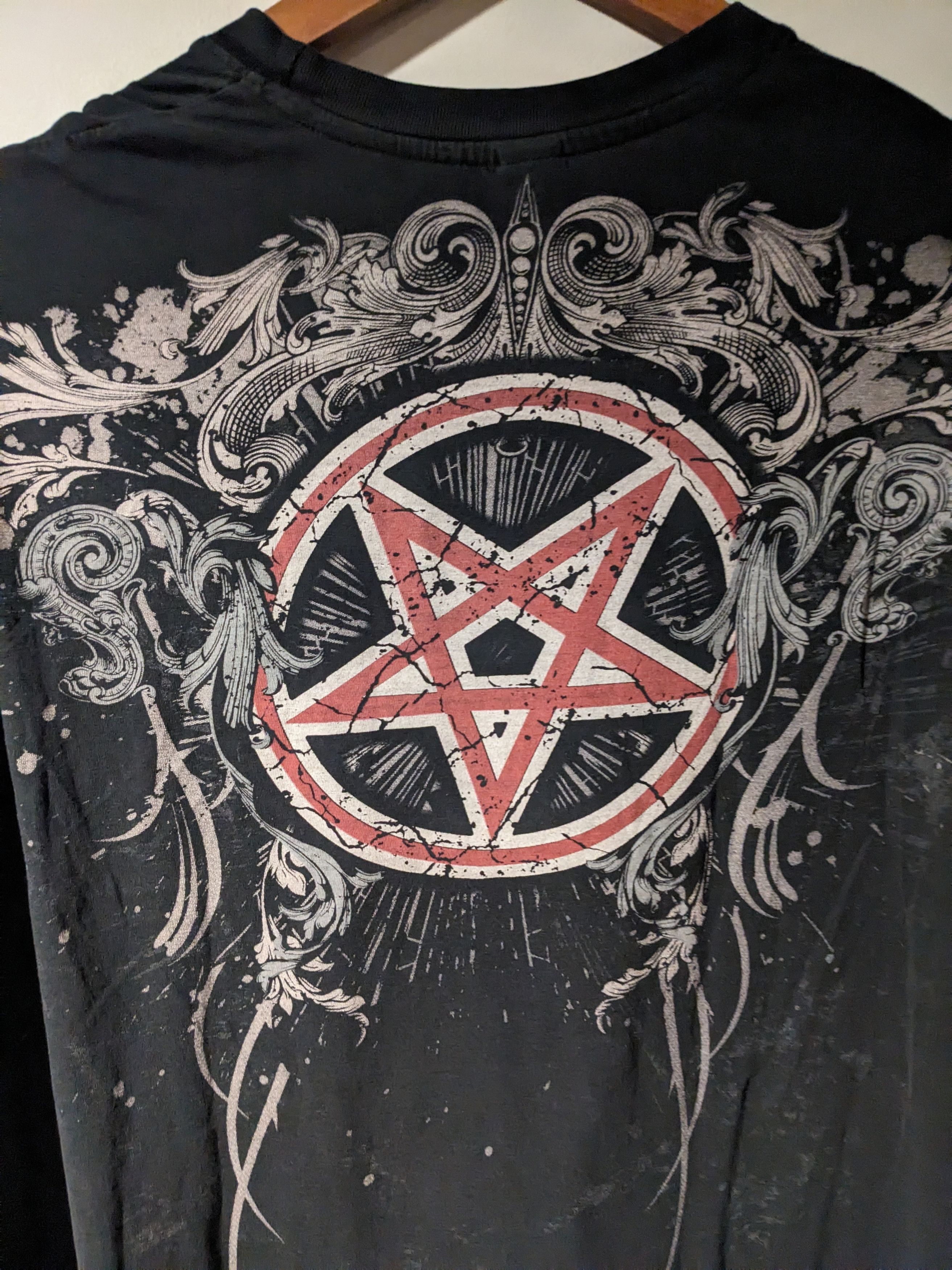 Affliction × Band Tees × Vintage Vintage 2010's Motley Crue Band Tour Affliction T-Shirt Size US XXL / EU 58 / 5 - 8 Thumbnail