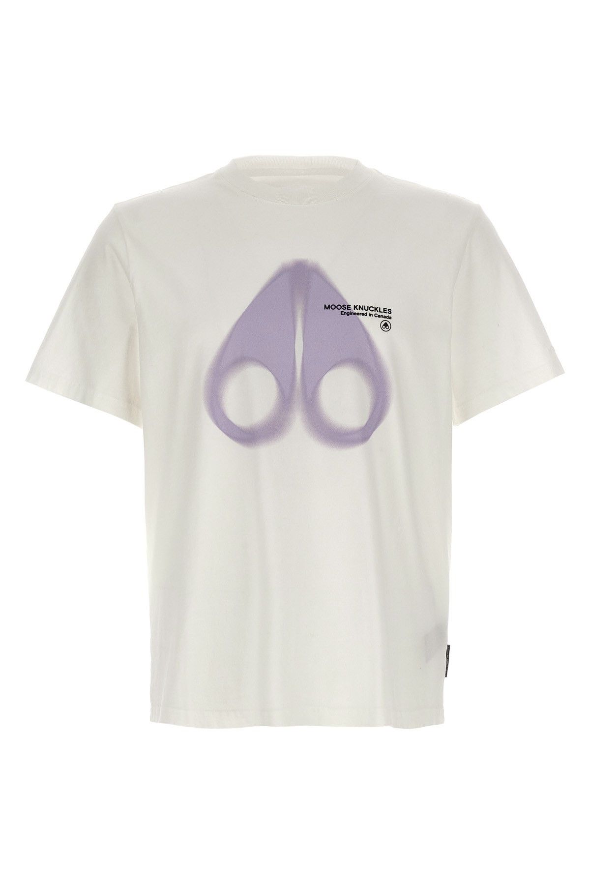 image of Moose Knuckles 'maurice' T-Shirt in White, Men's (Size Large)