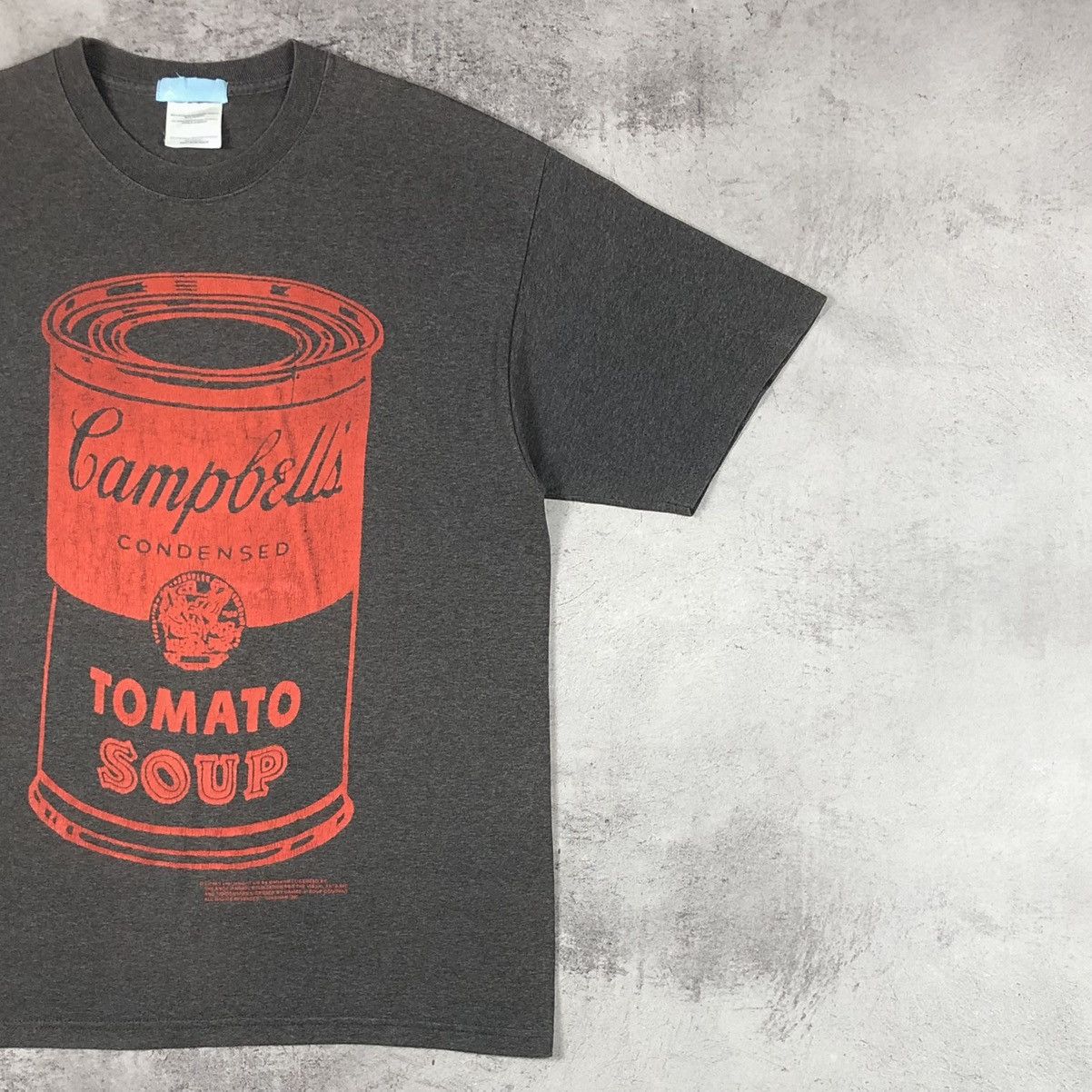 Andy Warhol Vintage Andy Warhol Campbell's Tomato Soup Gingham Tee Size US M / EU 48-50 / 2 - 4 Thumbnail