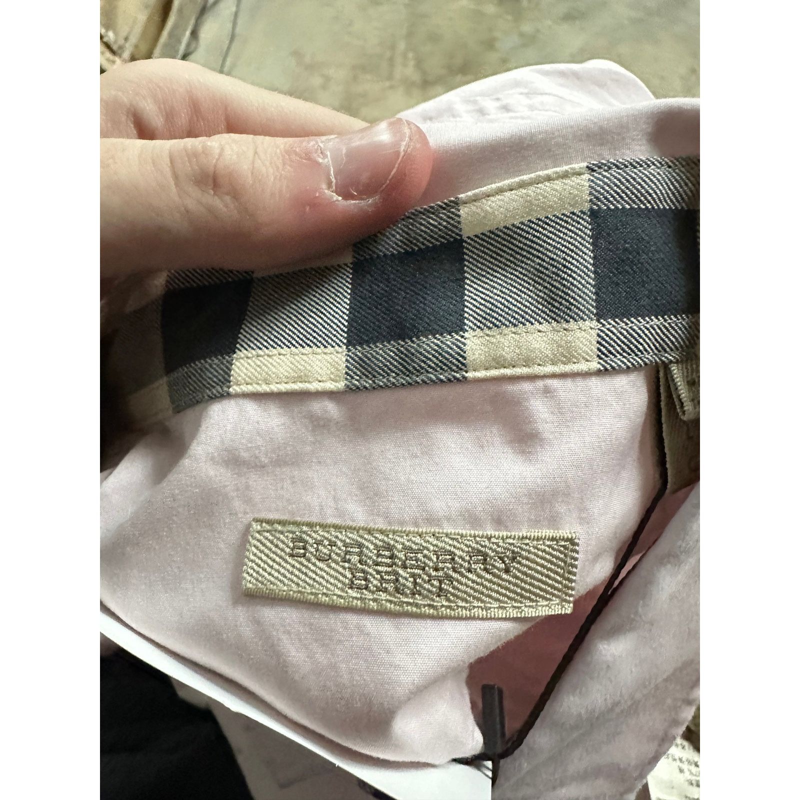 Burberry Burberry Button Up Pink Large Used Size US L / EU 52-54 / 3 - 5 Thumbnail