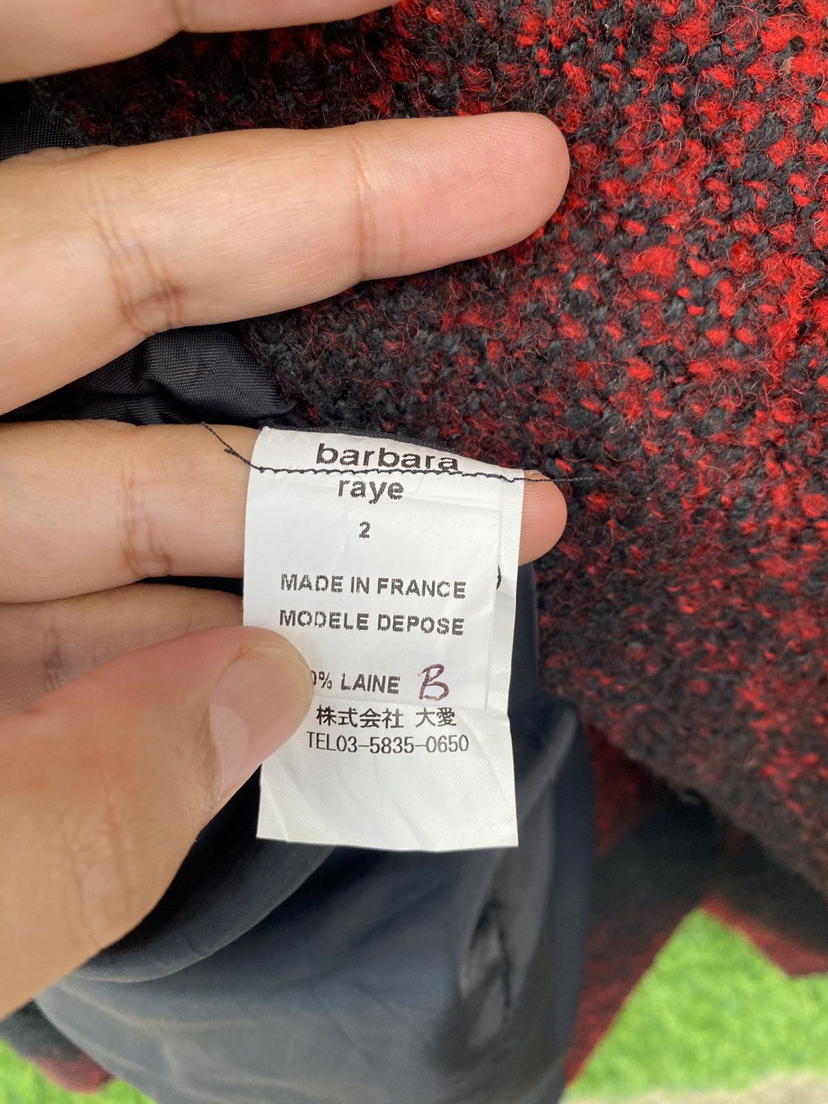 If Six Was Nine Lorena red and black horizontal gradient coat Size M / US 6-8 / IT 42-44 - 8 Thumbnail