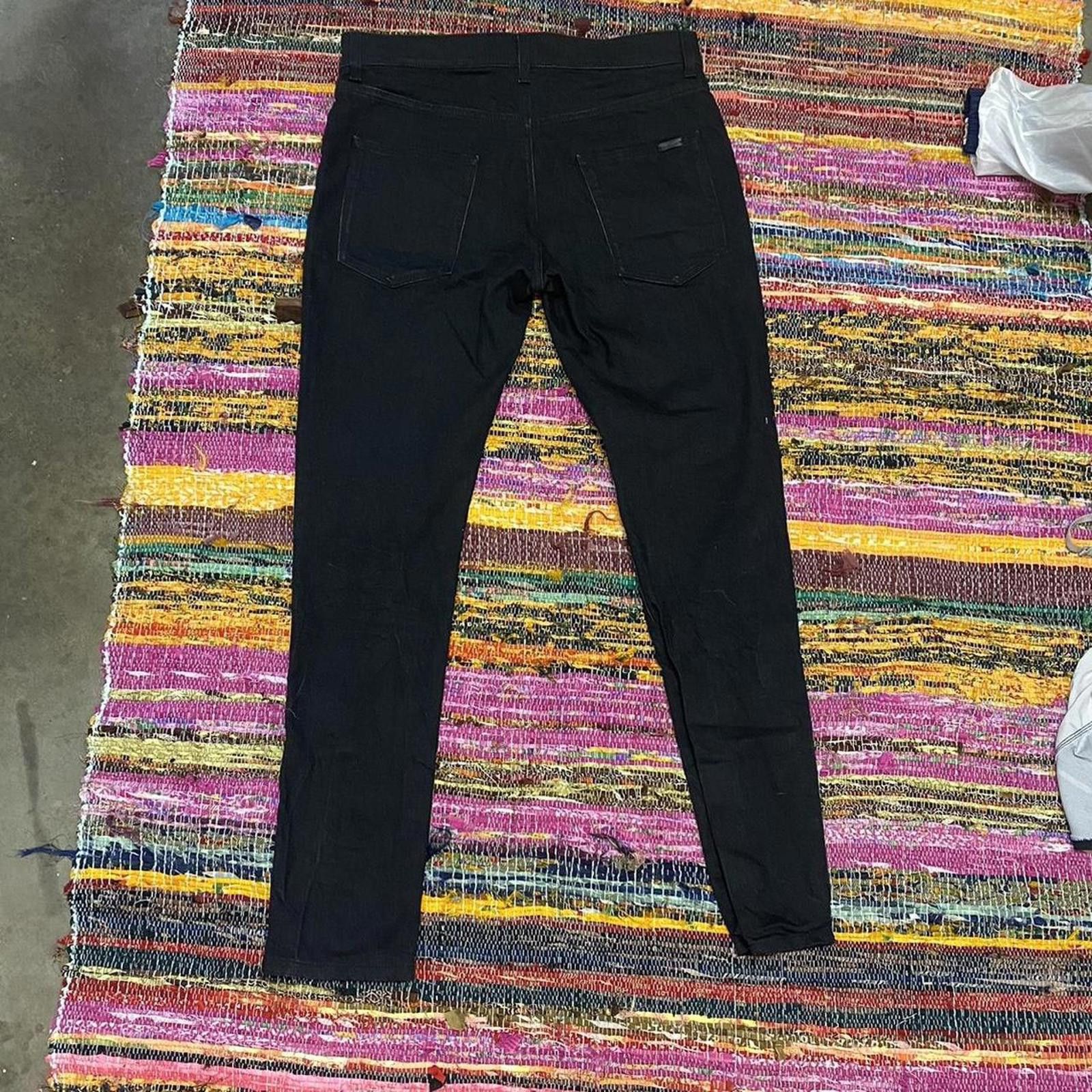 Saint Laurent Paris Saint Laurent YSL - Black Denim skinny Jeans DO2 M/SK - LW Size US 32 / EU 48 - 6 Thumbnail