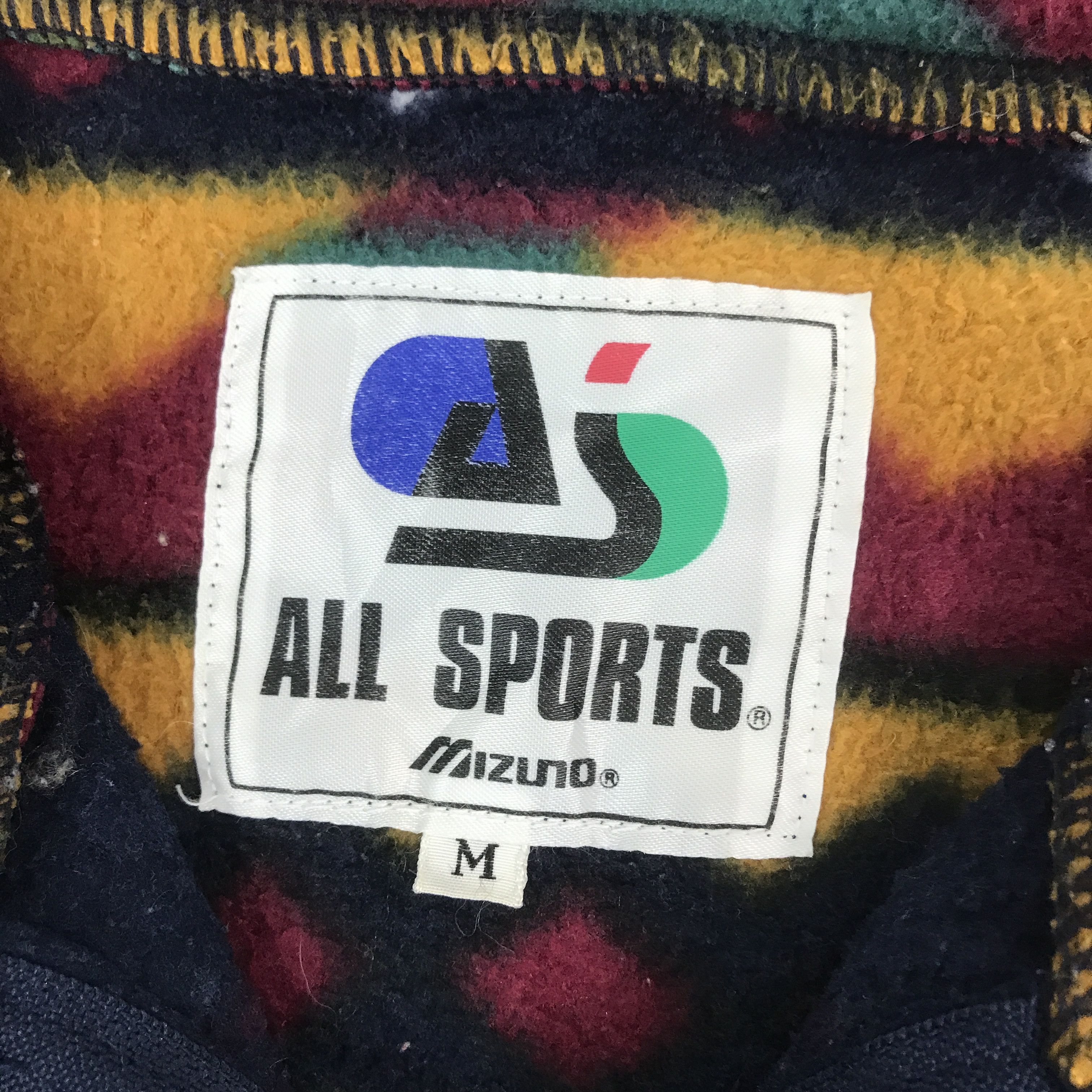 Mizuno × Vintage Mizuno Allsports Navajo design zipper Jacket Size US M / EU 48-50 / 2 - 9 Thumbnail
