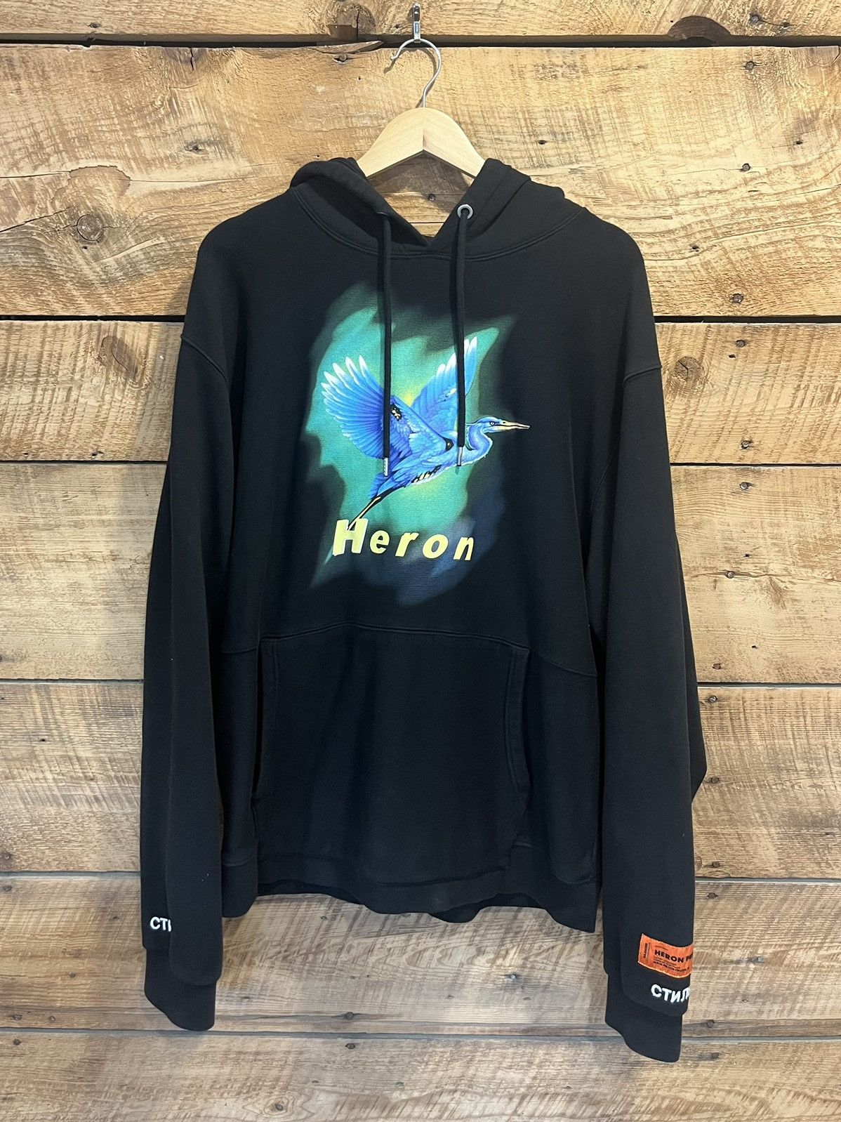 Heron Preston Heron Preston Airbrush Hoodie Sweatshirt Size US M / EU 48-50 / 2 - 5 Thumbnail