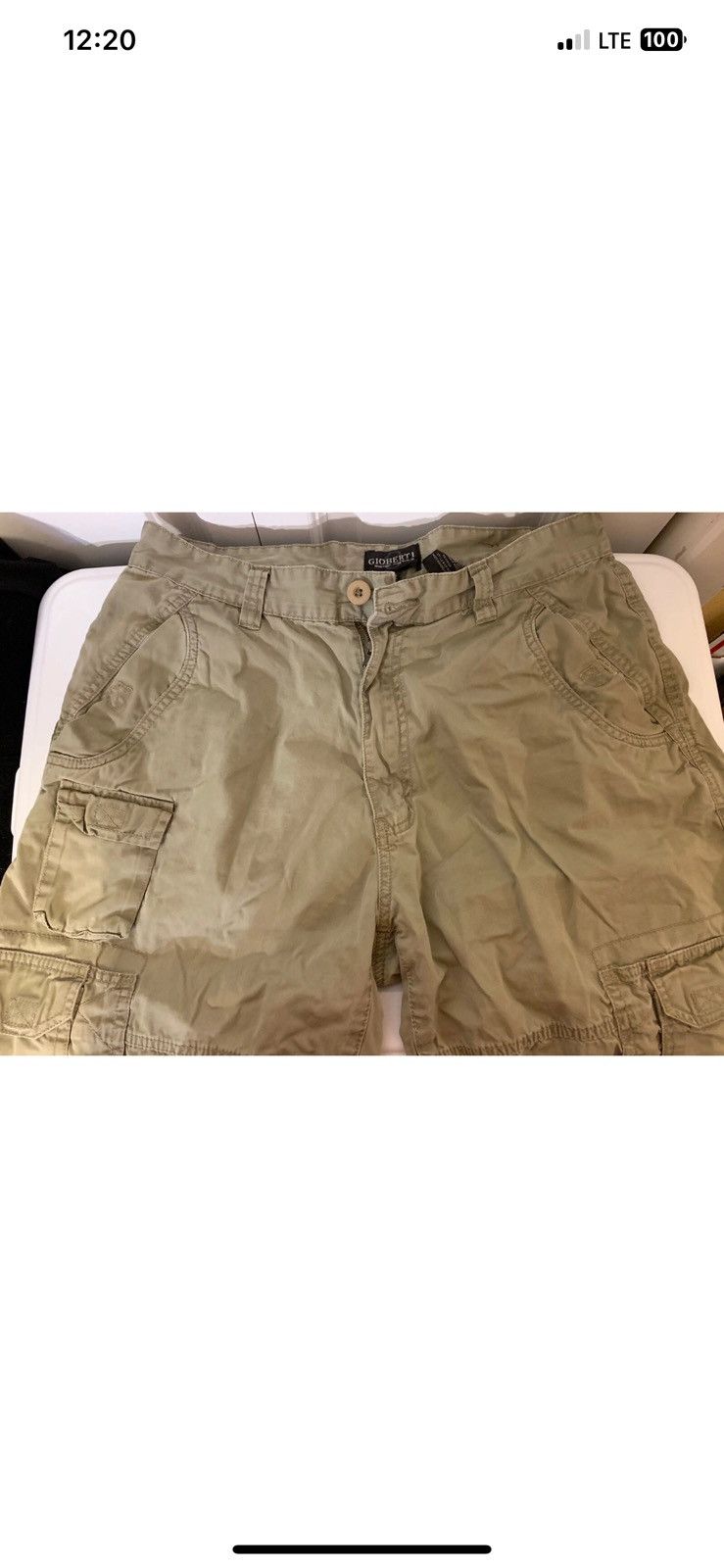 Other Gioberti Shorts Mens Sz 32 Khaki Beige Brown Cargo Size US 32 / EU 48 - 6 Thumbnail