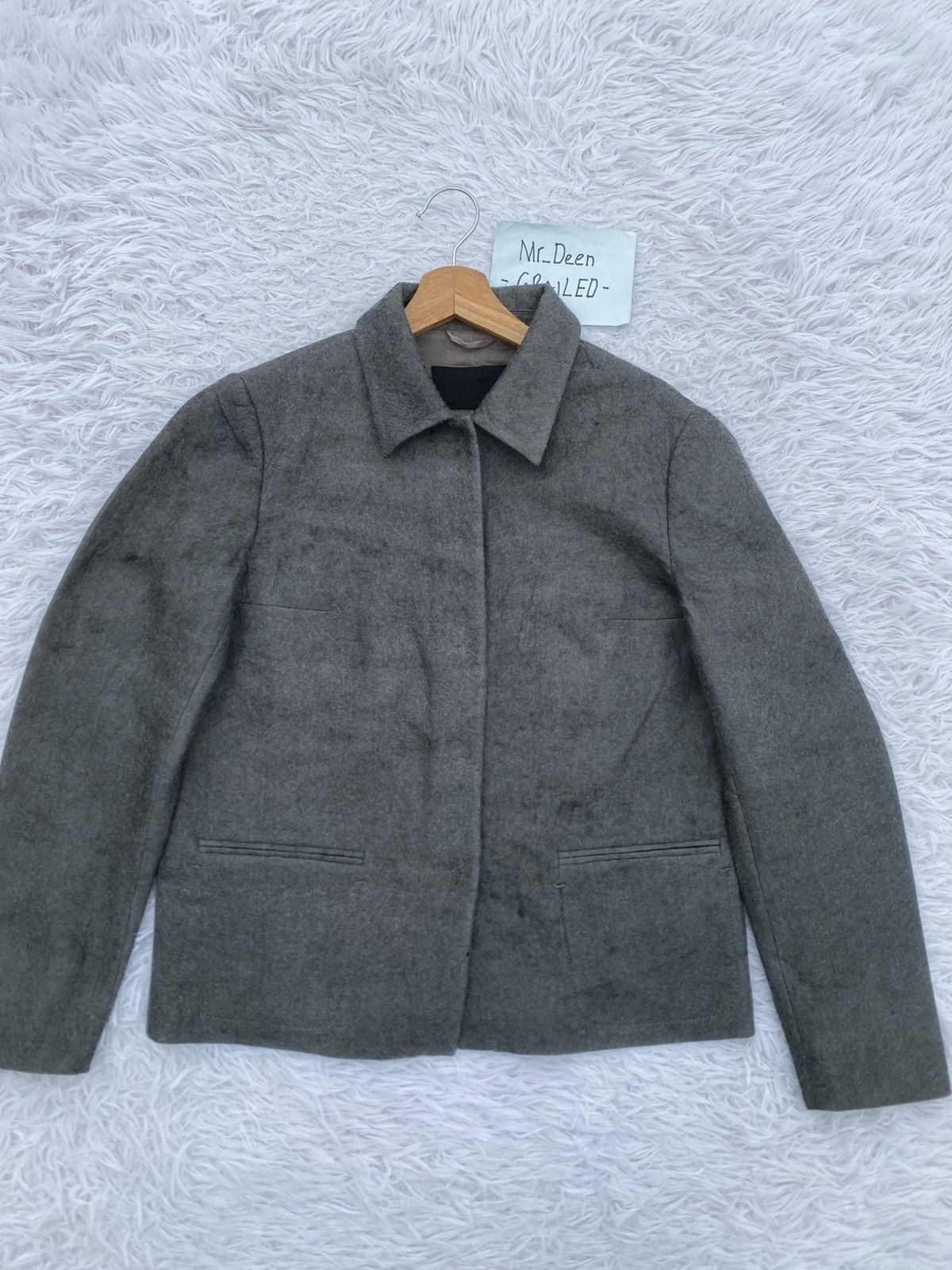 Prada Rare Vintage PRADA Wool Short Coat/Jacket Size US S / EU 44-46 / 1 - 4 Thumbnail