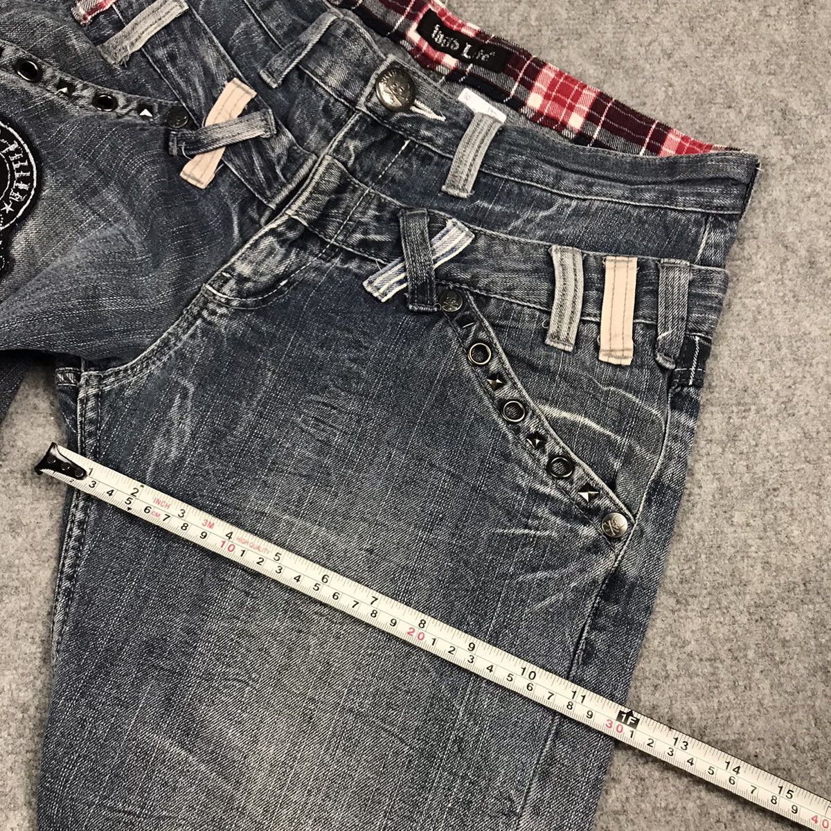 Japanese Brand Double waist mils Life denim Japanese style pants Size US 30 / EU 46 - 14 Thumbnail