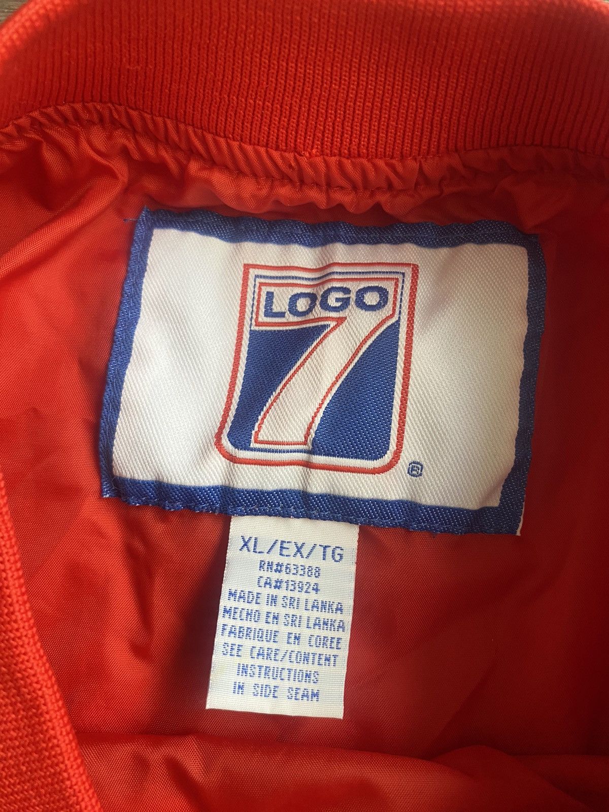 Logo 7 × Vintage Vintage Nebraska Logo 7 Pull Over Jacket Size US XL / EU 56 / 4 - 5 Thumbnail