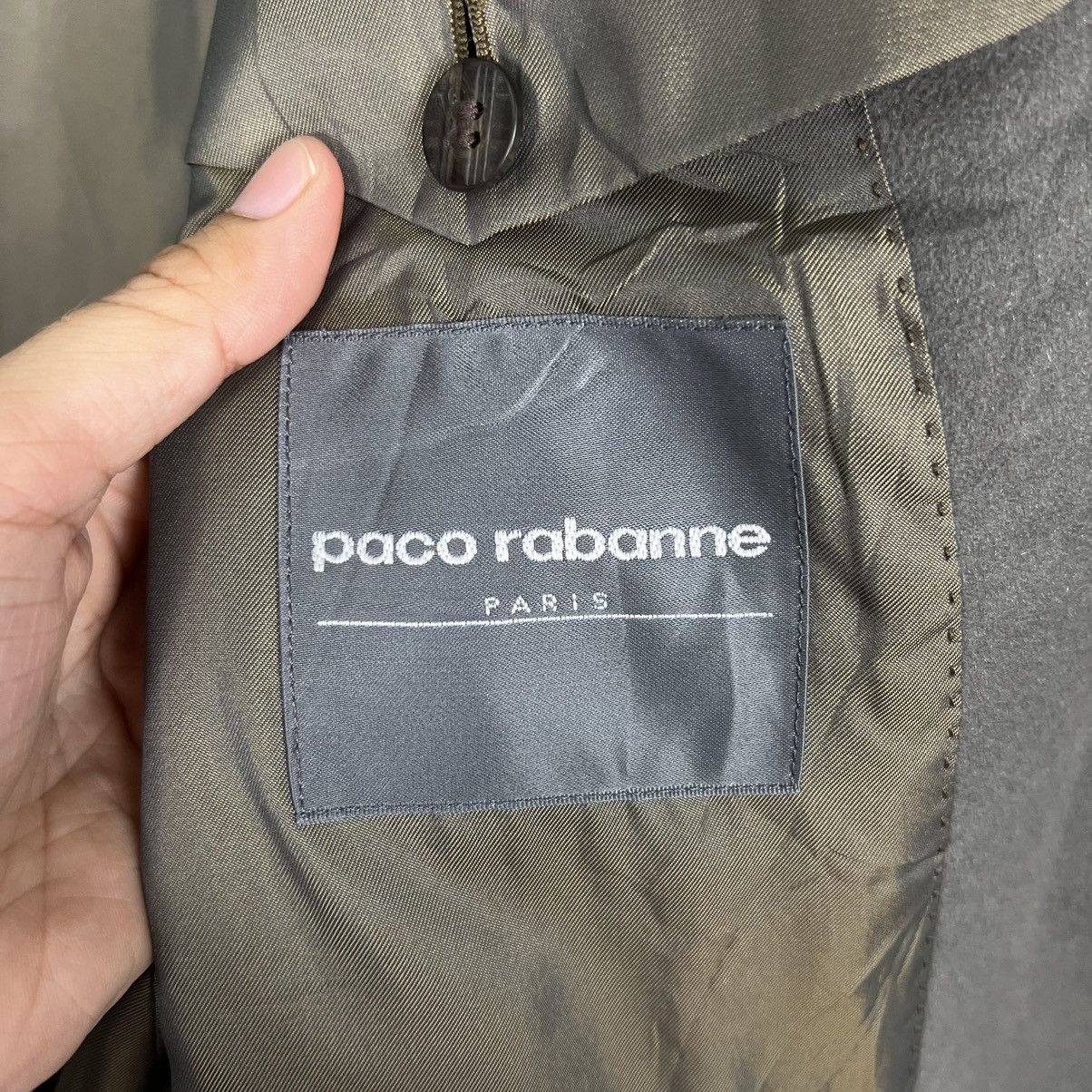 Other 🔥 PACO RABANNE PARIS OVERCOAT Size US M / EU 48-50 / 2 - 13 Thumbnail