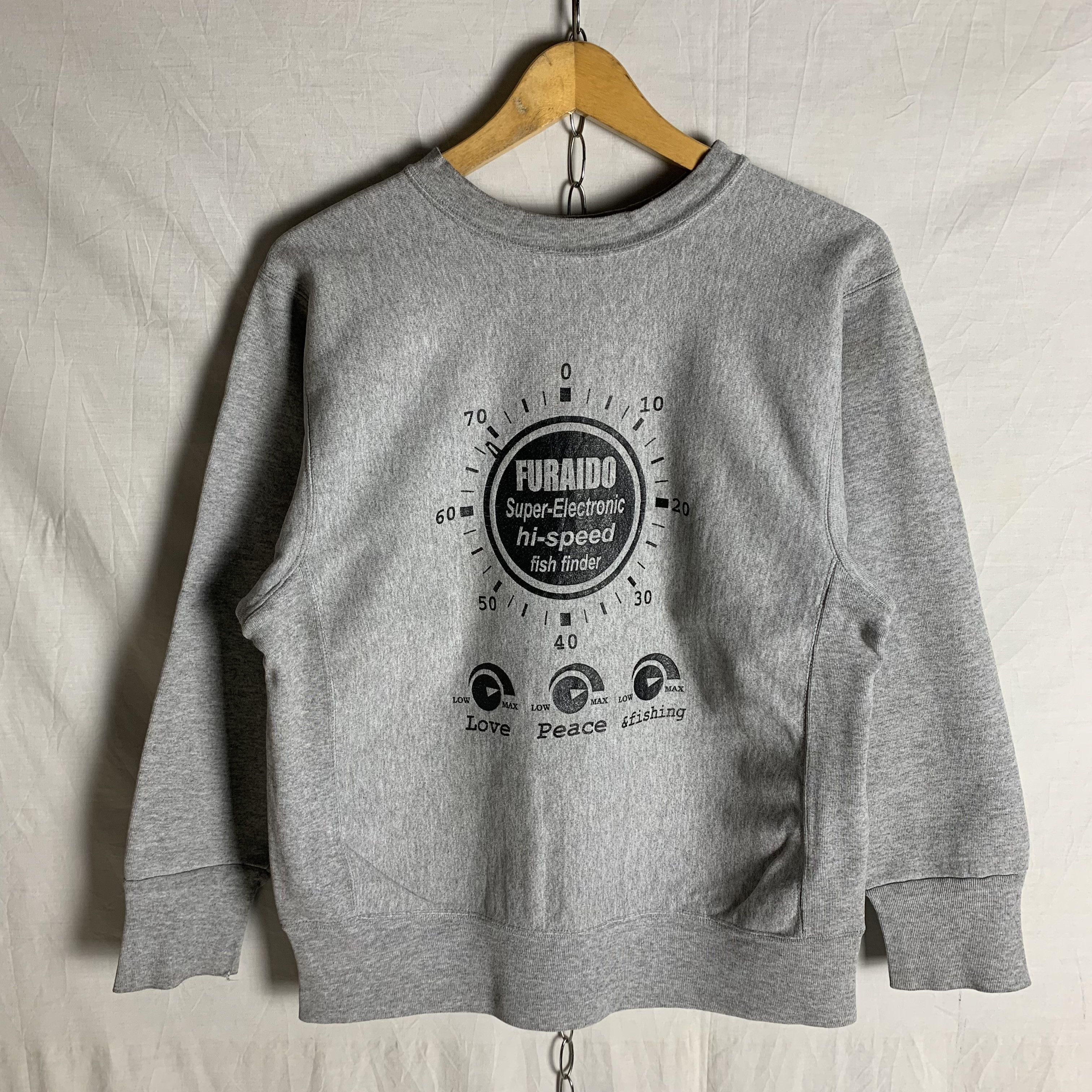 Vintage Vintage Furaido Fish Finder Sweatshirt Crewneck Size US M / EU 48-50 / 2 - 1 Thumbnail