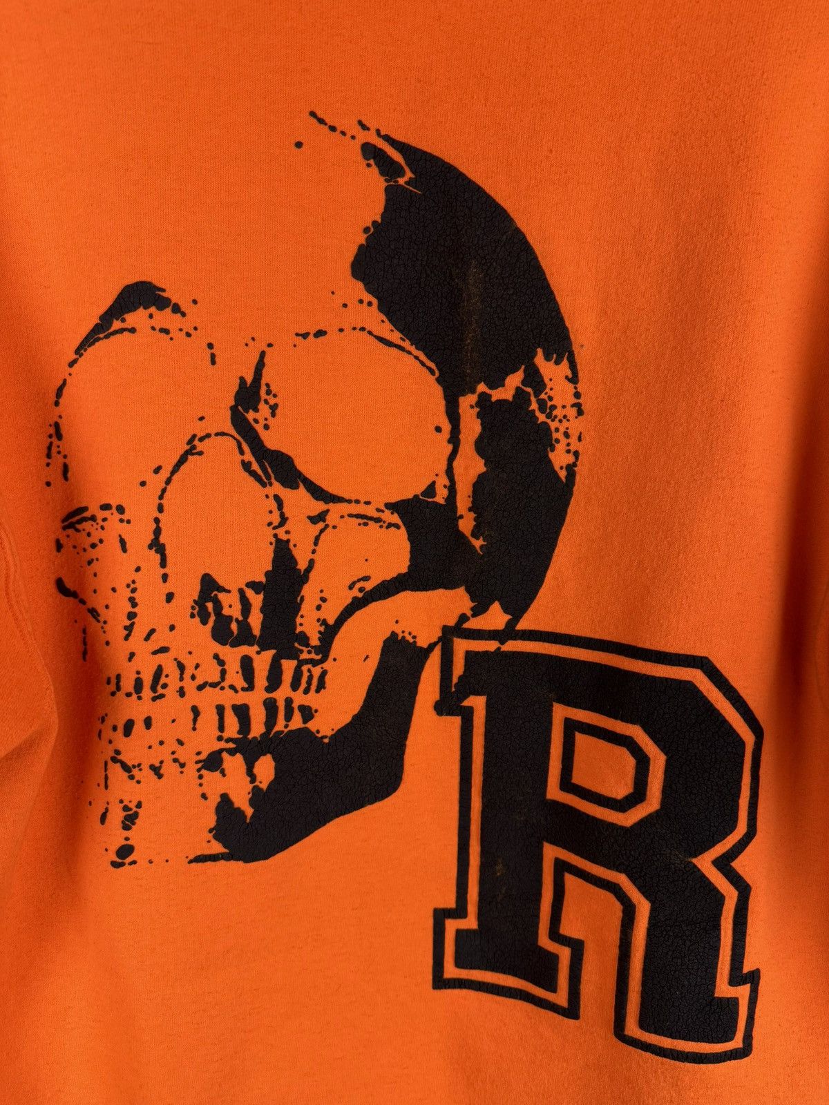 Revenge Revenge 2017 Archive Kill Hoodie Skull Orange Size M Size US M / EU 48-50 / 2 - 10 Thumbnail