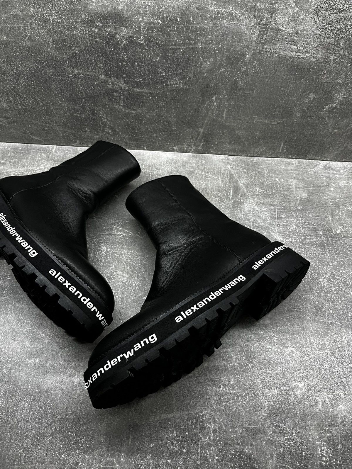 Alexander Wang × Japanese Brand ALEXANDER WANG - SANFORD ANKLE BOOT Size US 8 / IT 38 - 4 Thumbnail