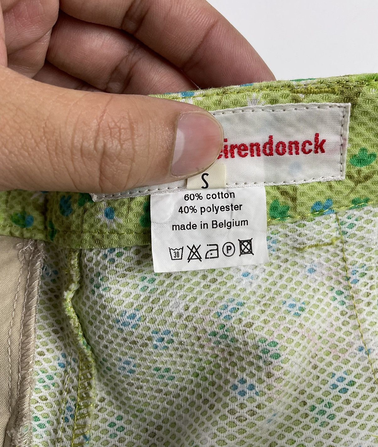 Walter Van Beirendonck Floral Pants