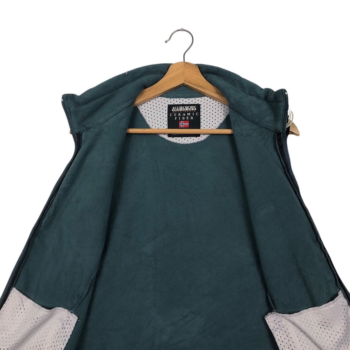 Japanese Brand 📌Vintage Fleece Sherpa Vest Jacket Napapijri Size US S / EU 44-46 / 1 - 15 Thumbnail