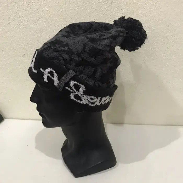 Japanese Brand × Vintage Japanese Brand Bobble Beanie Hat Size ONE SIZE - 3 Thumbnail