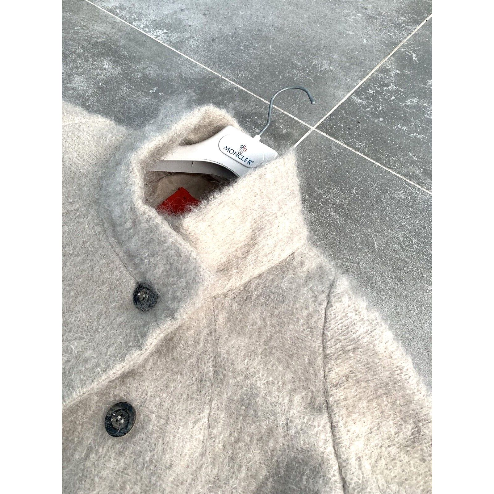 Carolina Herrera Women's CAROLINA HERRERA Mohair Trench Coat Jacket M / 12 Size M / US 6-8 / IT 42-44 - 19 Thumbnail