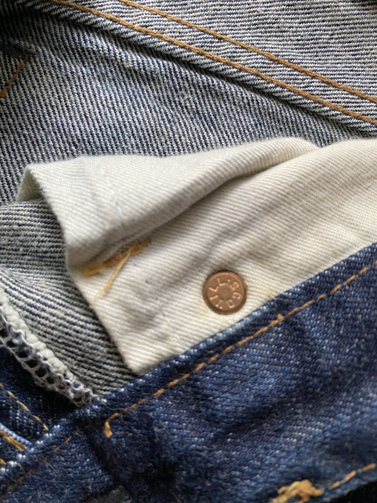 Japanese Brand Japan Made Wow Blue Denim Flare Jeans Size US 31 - 6 Thumbnail