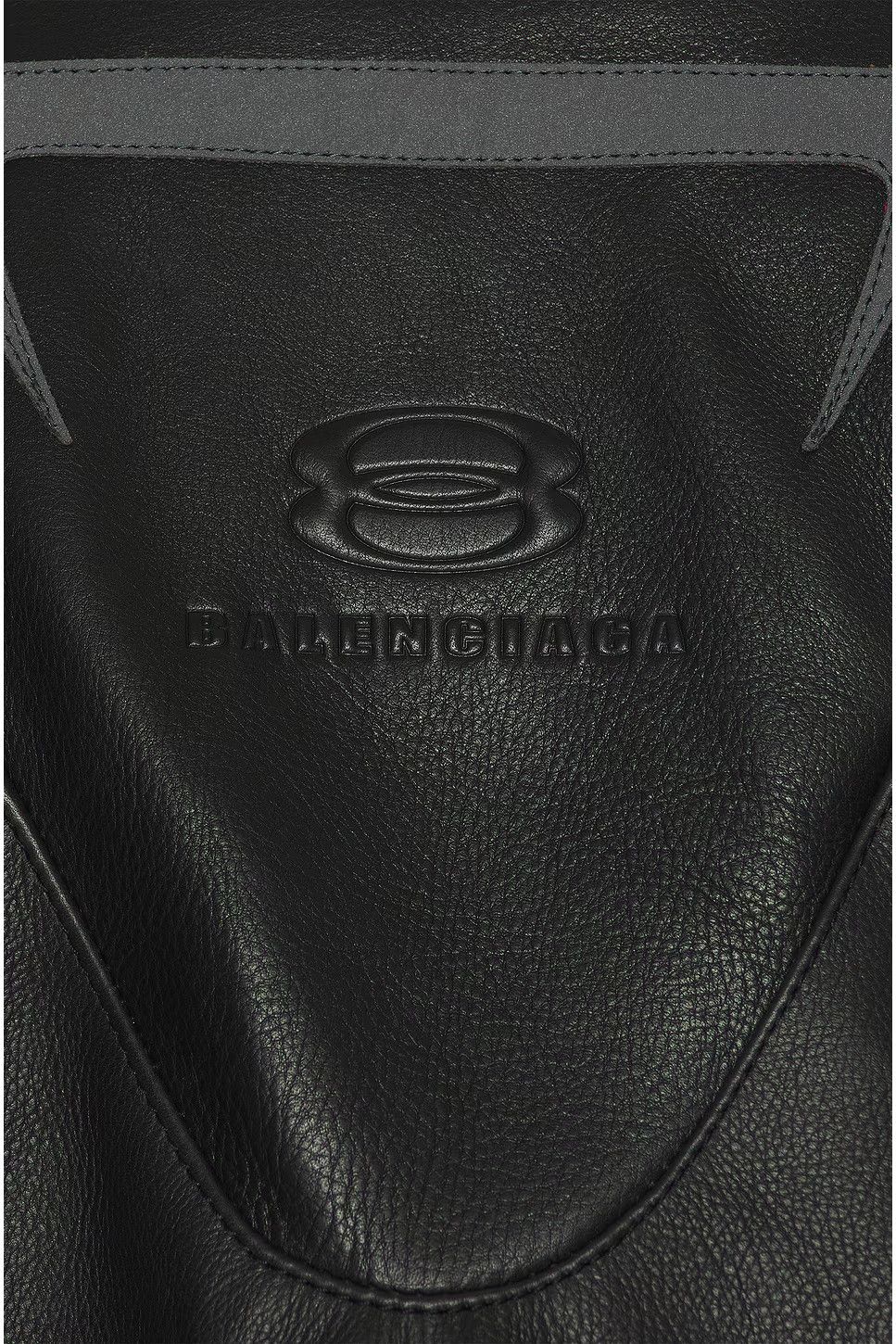 Balenciaga o1bcso1str1025 Unity Sports Icon Racing Jacket in Black Size US L / EU 52-54 / 3 - 4 Thumbnail