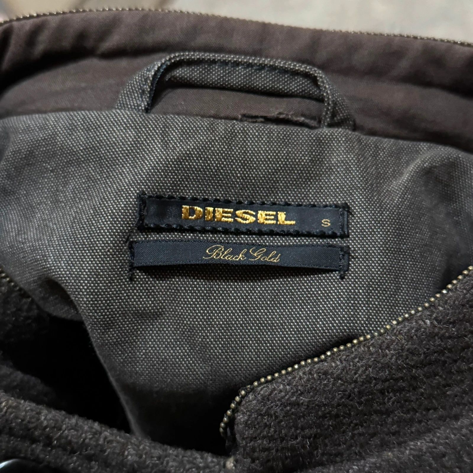 Diesel Black Gold Diesel asymmetrical buttons & zip wool sample jacket Size S / US 4 / IT 40 - 12 Thumbnail