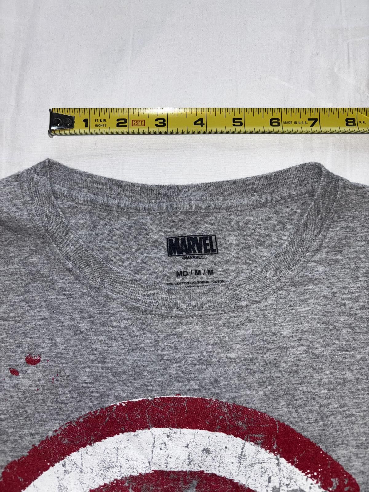 Marvel Comics Vintage Marvel Captain America Graphic medium T-Shirt - Gray Size US M / EU 48-50 / 2 - 5 Thumbnail