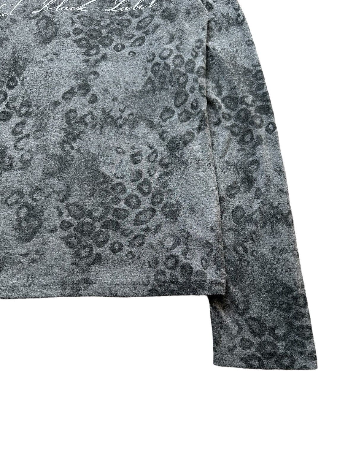 BERNINGS SHO 00's Berning Sho Black Label trompe l’oeil overprinted Size US M / EU 48-50 / 2 - 8 Thumbnail