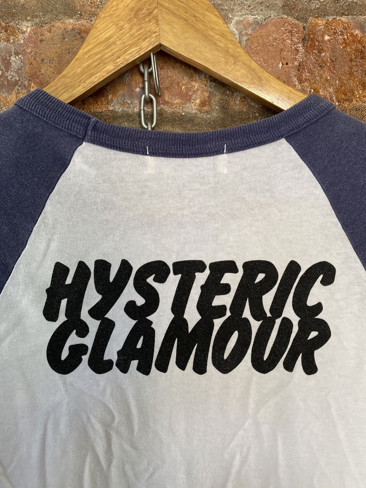 Hysteric Glamour SS1997 Hysteric Tornado eye spellout 3/4/ sleeve Size XS / US 0-2 / IT 36-38 - 8 Thumbnail