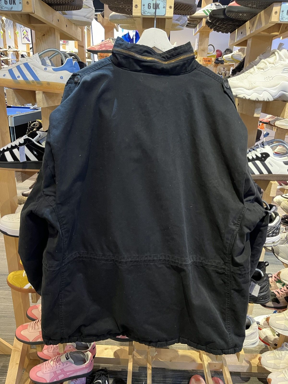 Alpha Industries × Japanese Brand × Vintage Alpha Industries Black Jacket Size US XXL / EU 58 / 5 - 14 Thumbnail
